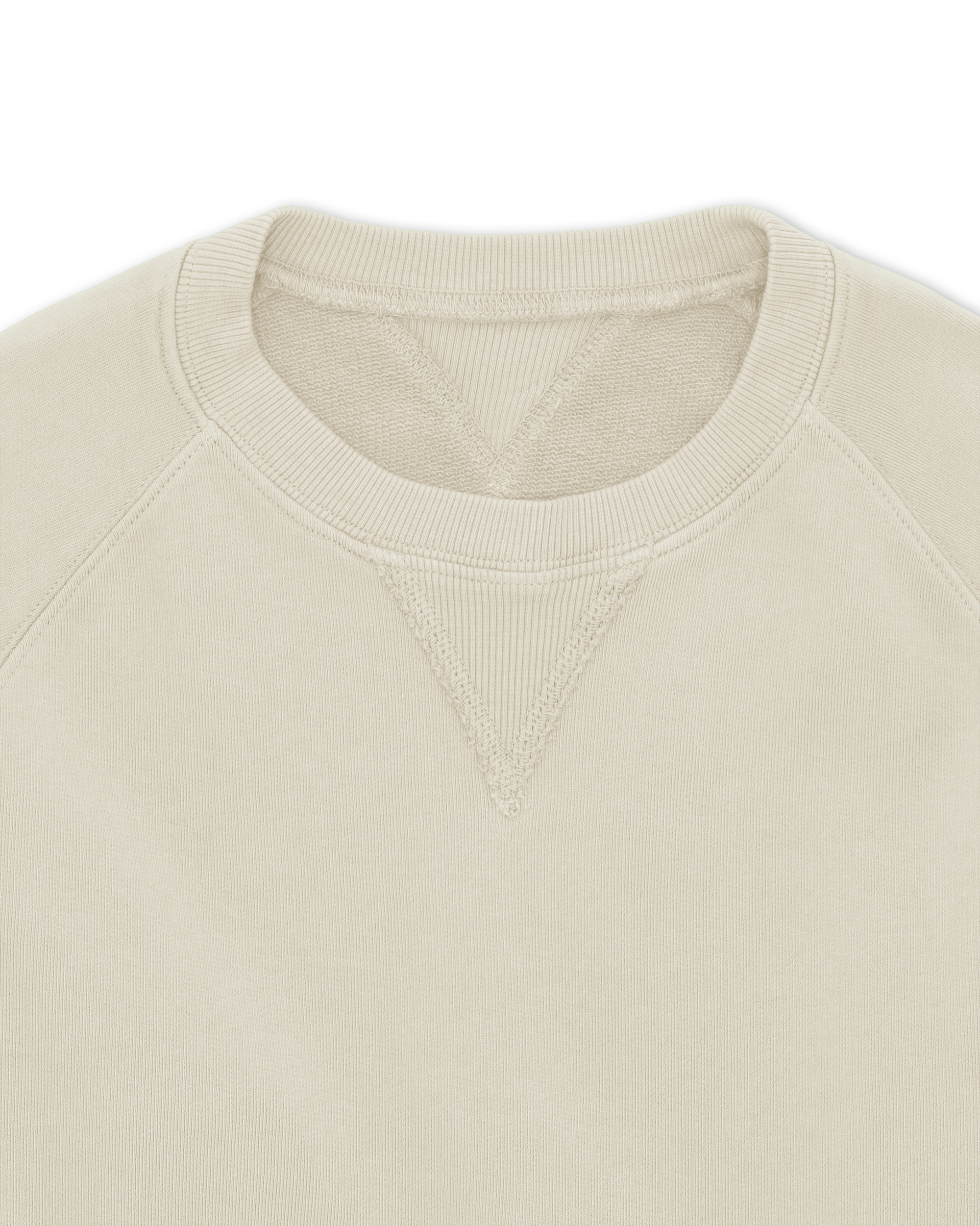 Harvard Felpa Girocollo in Jersey Garzato con taglio Raglan