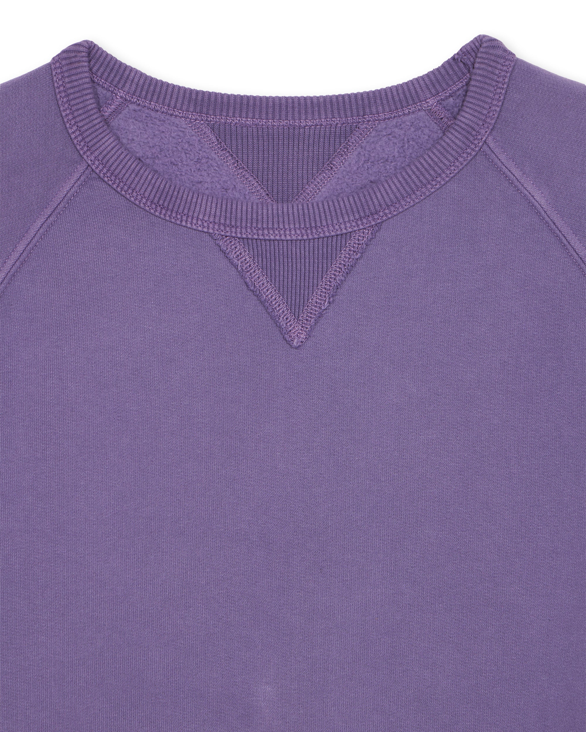 Harvard Felpa Girocollo in Jersey Felpato con taglio Raglan