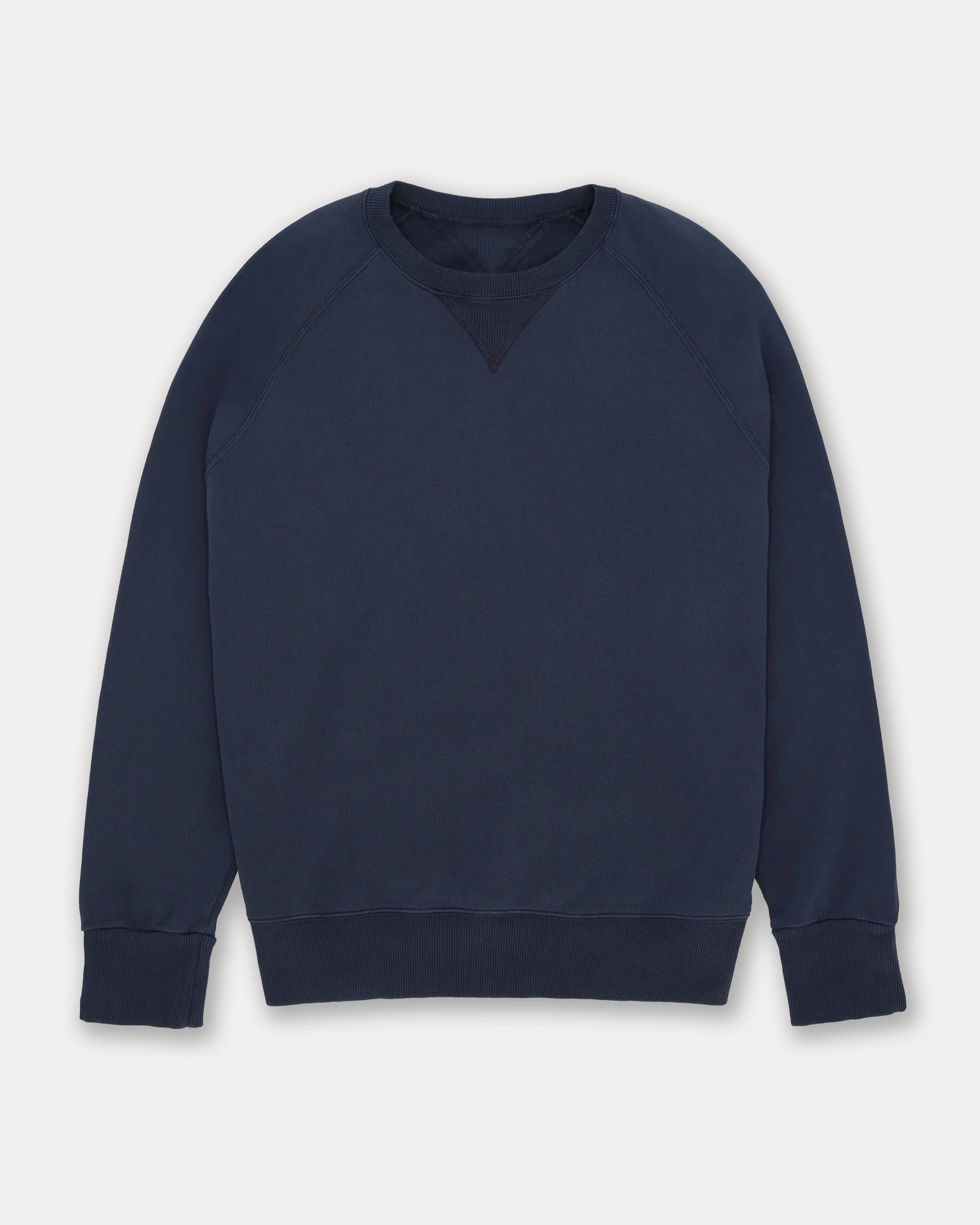 Harvard Felpa Girocollo in Jersey Felpato con taglio Raglan