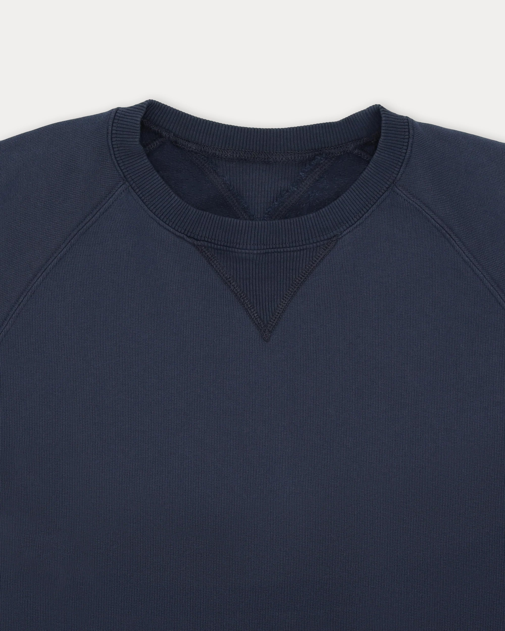 Harvard Felpa Girocollo in Jersey Felpato con taglio Raglan