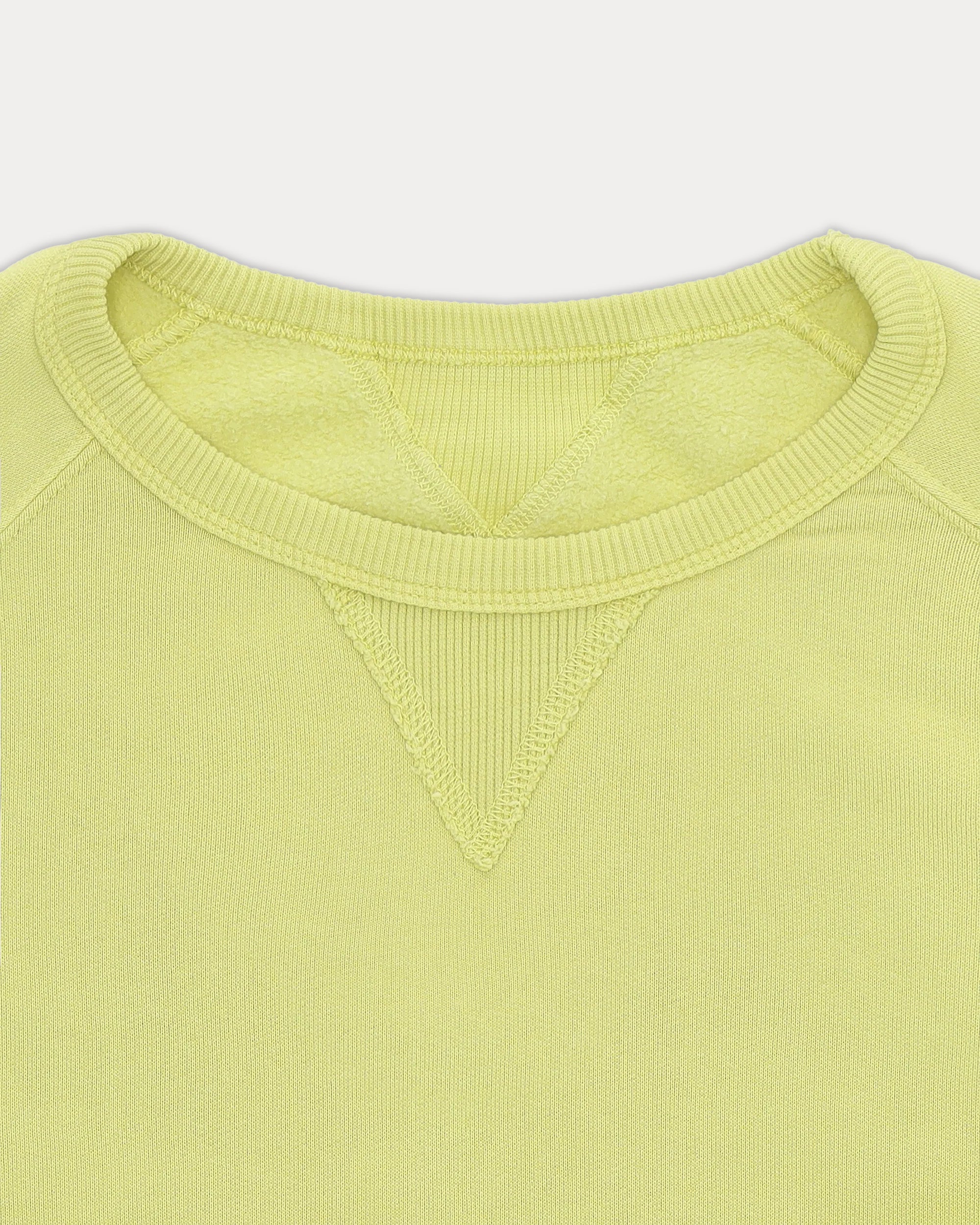 Harvard Felpa Girocollo in Jersey Felpato con taglio Raglan
