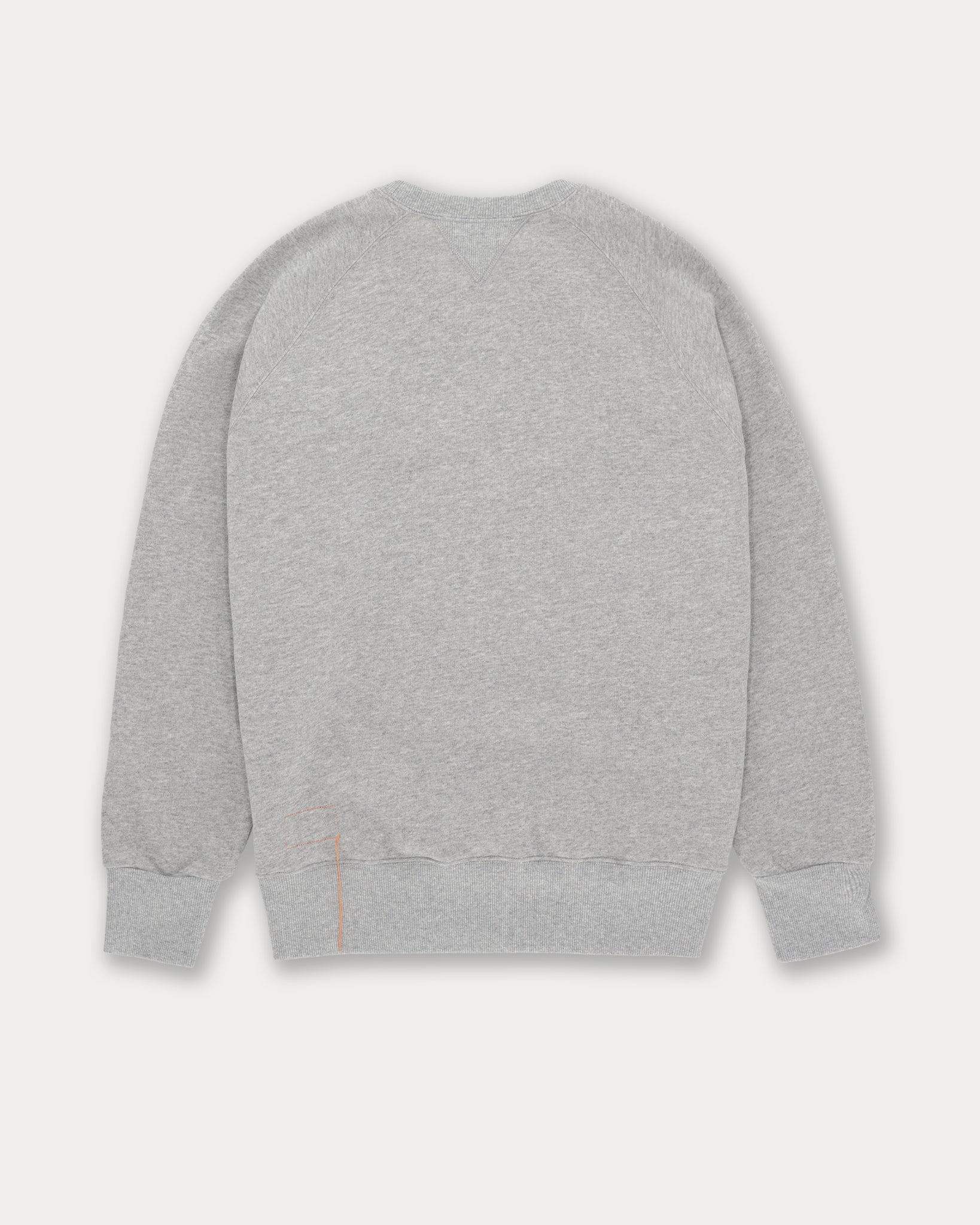 Harvard Crew Neck Brushed Jersey Sweatshirt with Raglan Sleeves