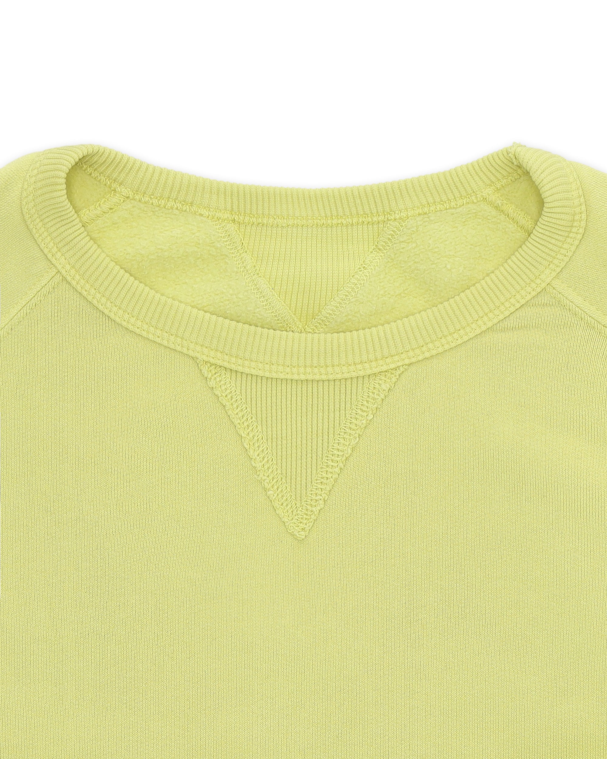 Harvard Felpa Girocollo in Jersey Felpato con taglio Raglan