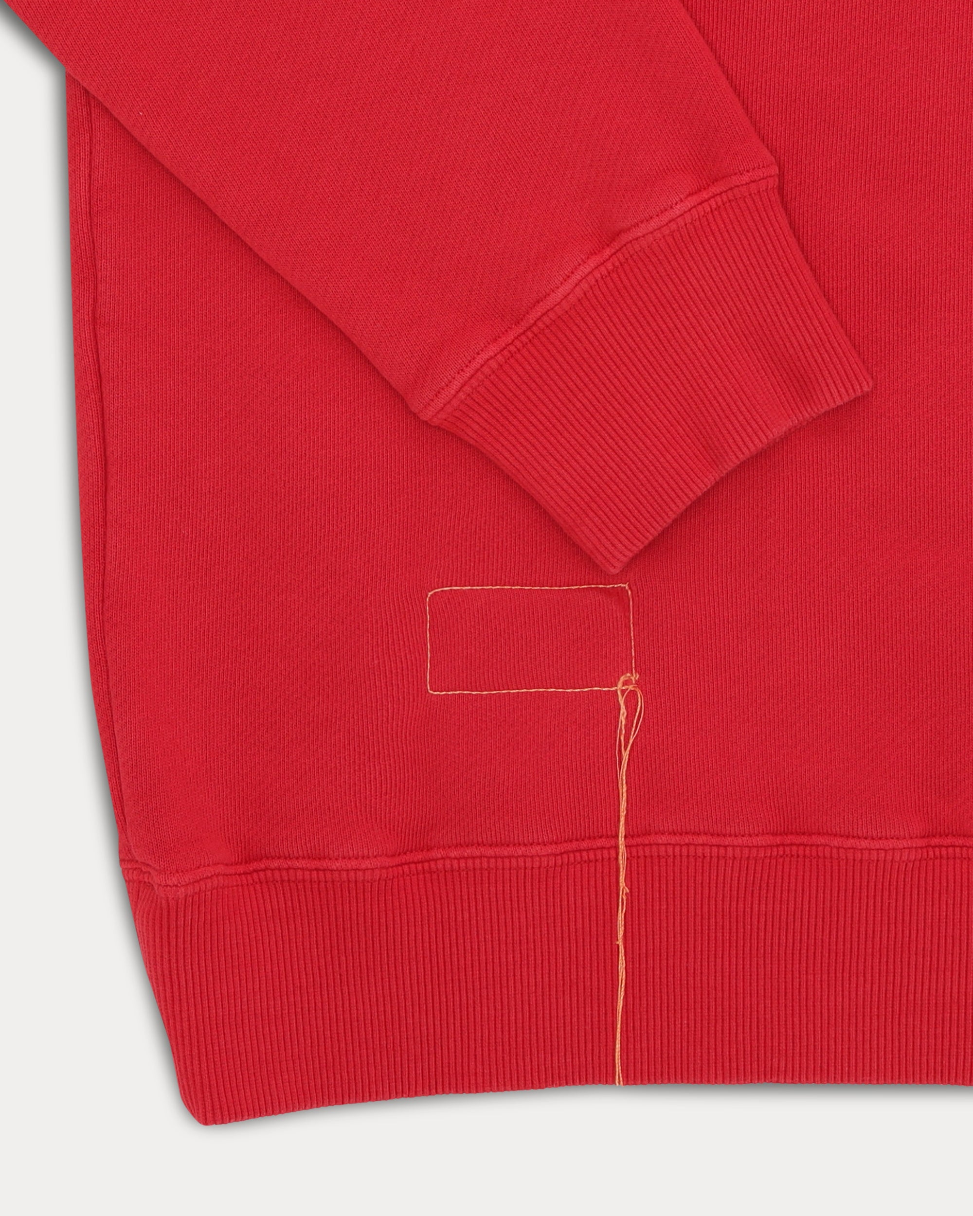 Harvard Crew Neck Fleece Jersey Sweatshirt with Raglan Sleeves