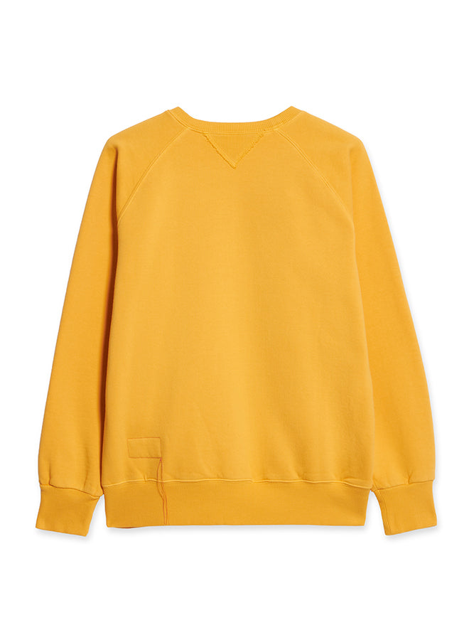 Harvard Felpa Girocollo in Jersey Felpato con taglio Raglan