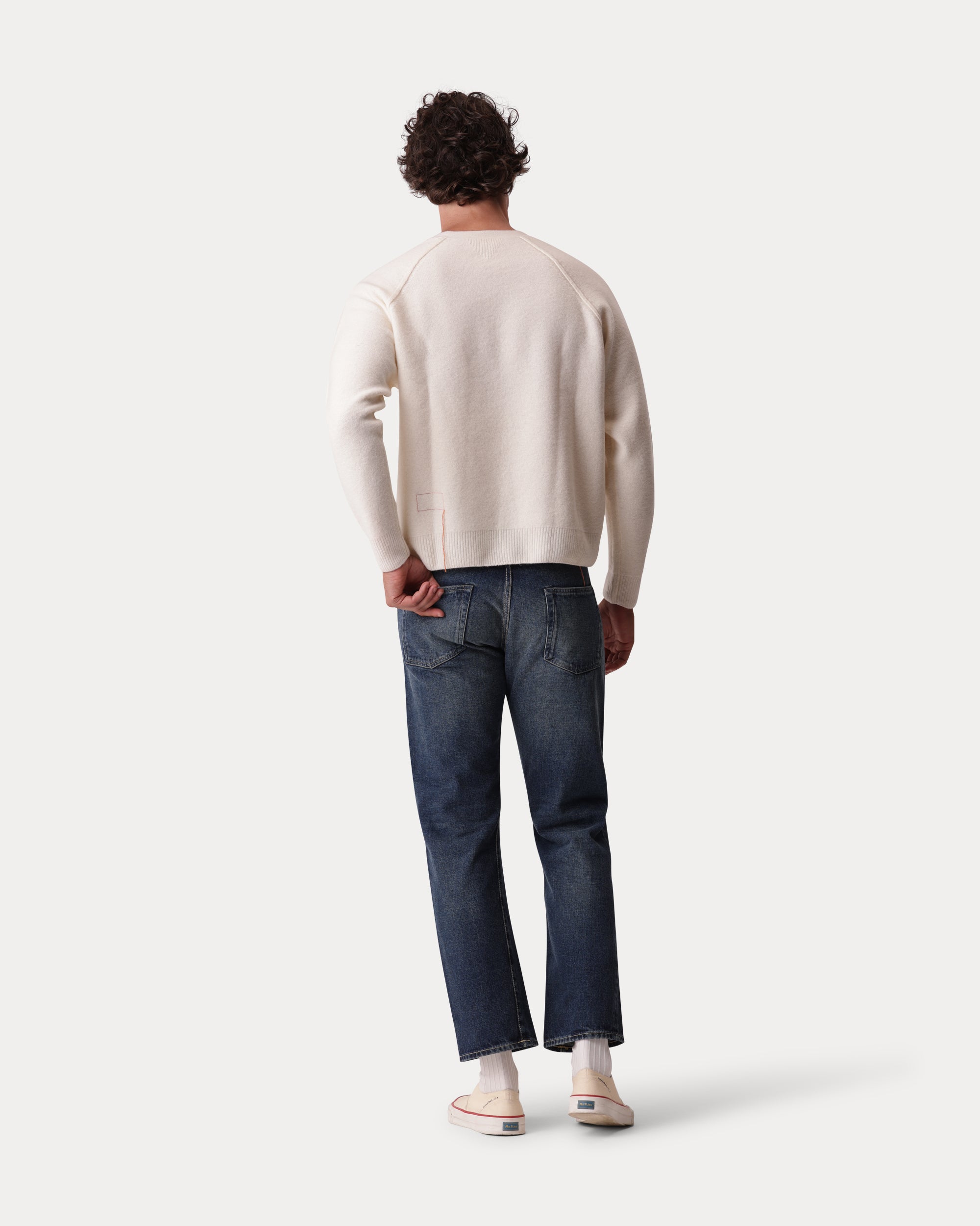 Harvard Maglione Girocollo In Lana Con Maniche Raglan