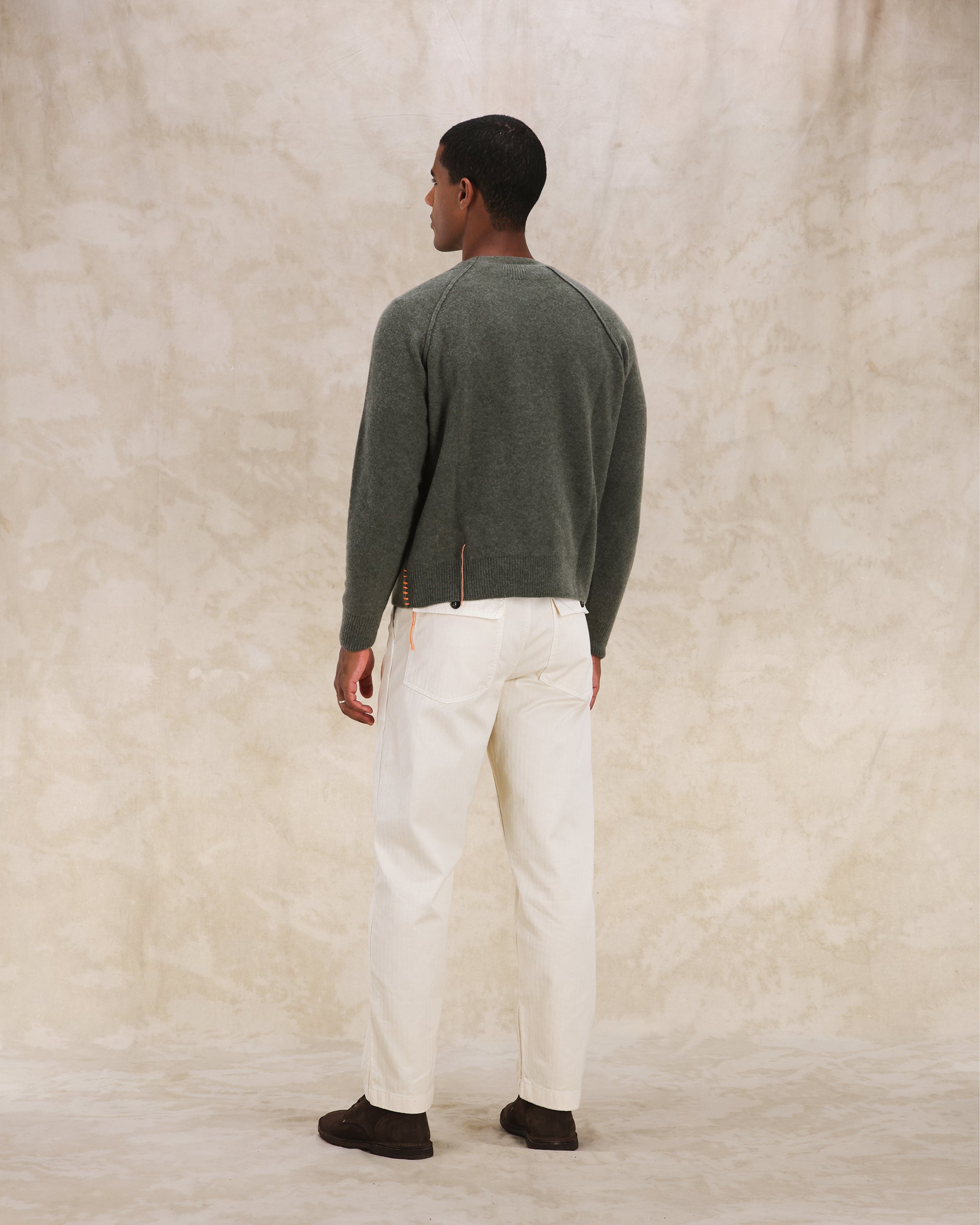 Harvard Maglione Girocollo In Lana Con Maniche Raglan