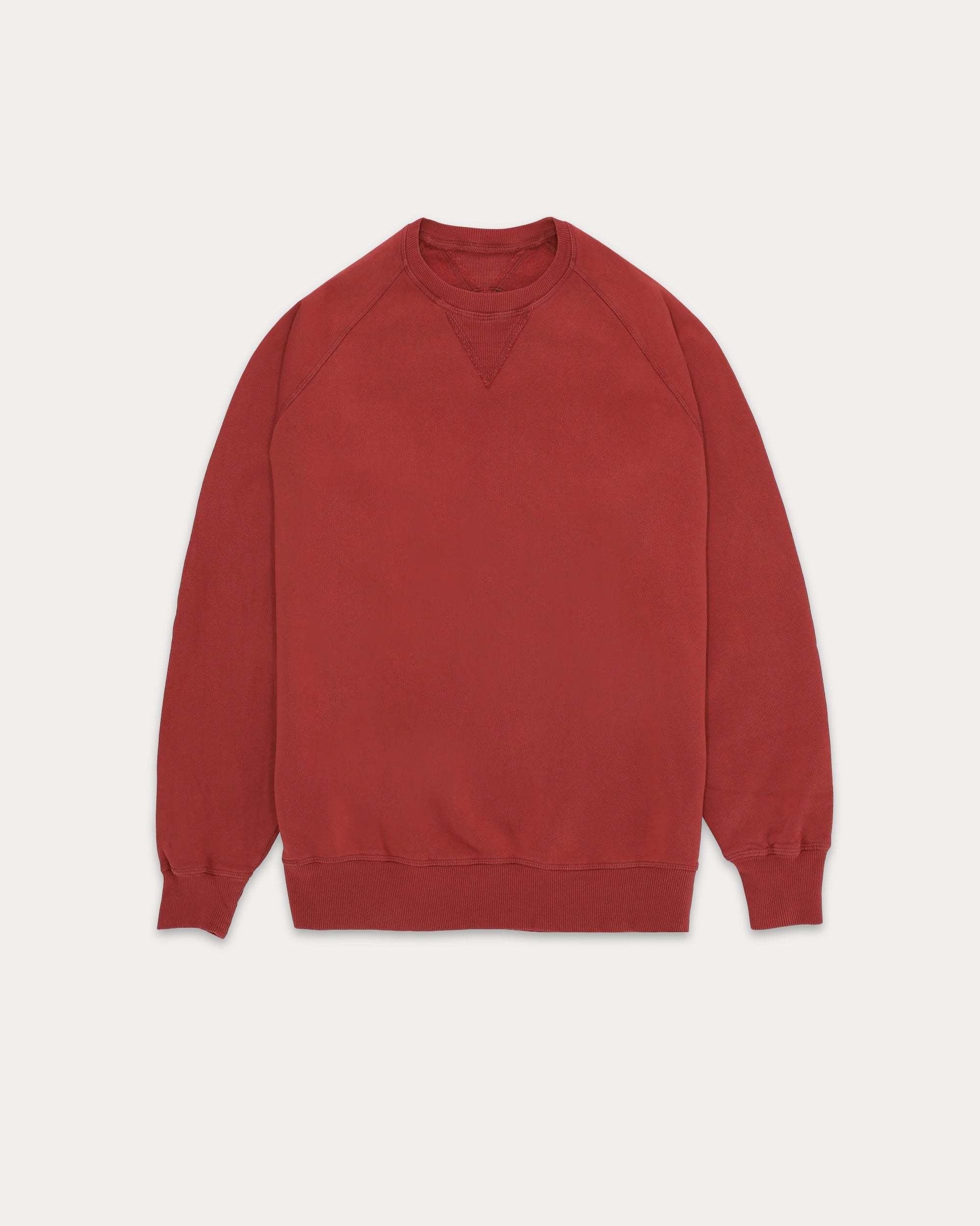Harvard Felpa Girocollo in Jersey Felpato con taglio Raglan