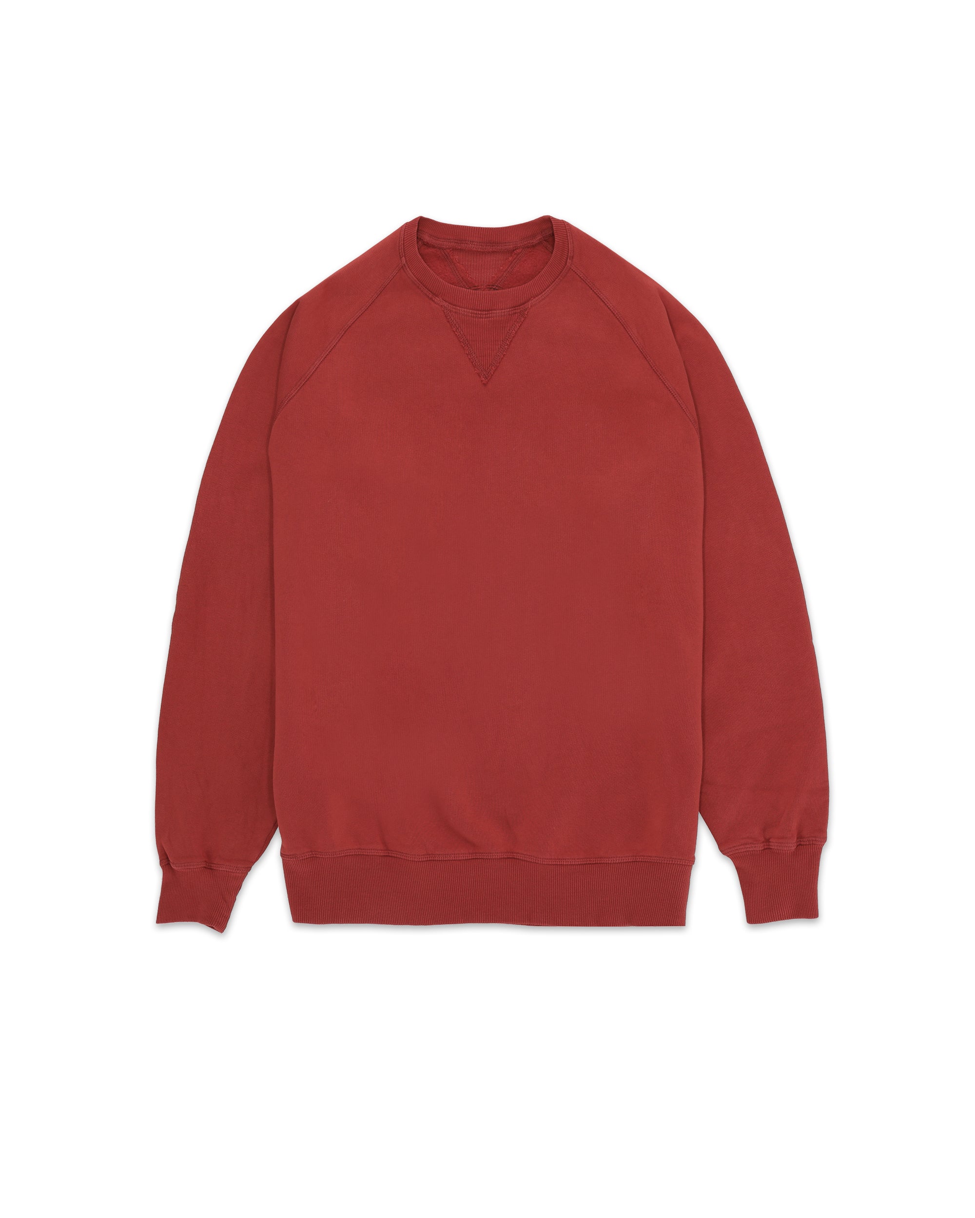 Harvard Felpa Girocollo in Jersey Felpato con taglio Raglan