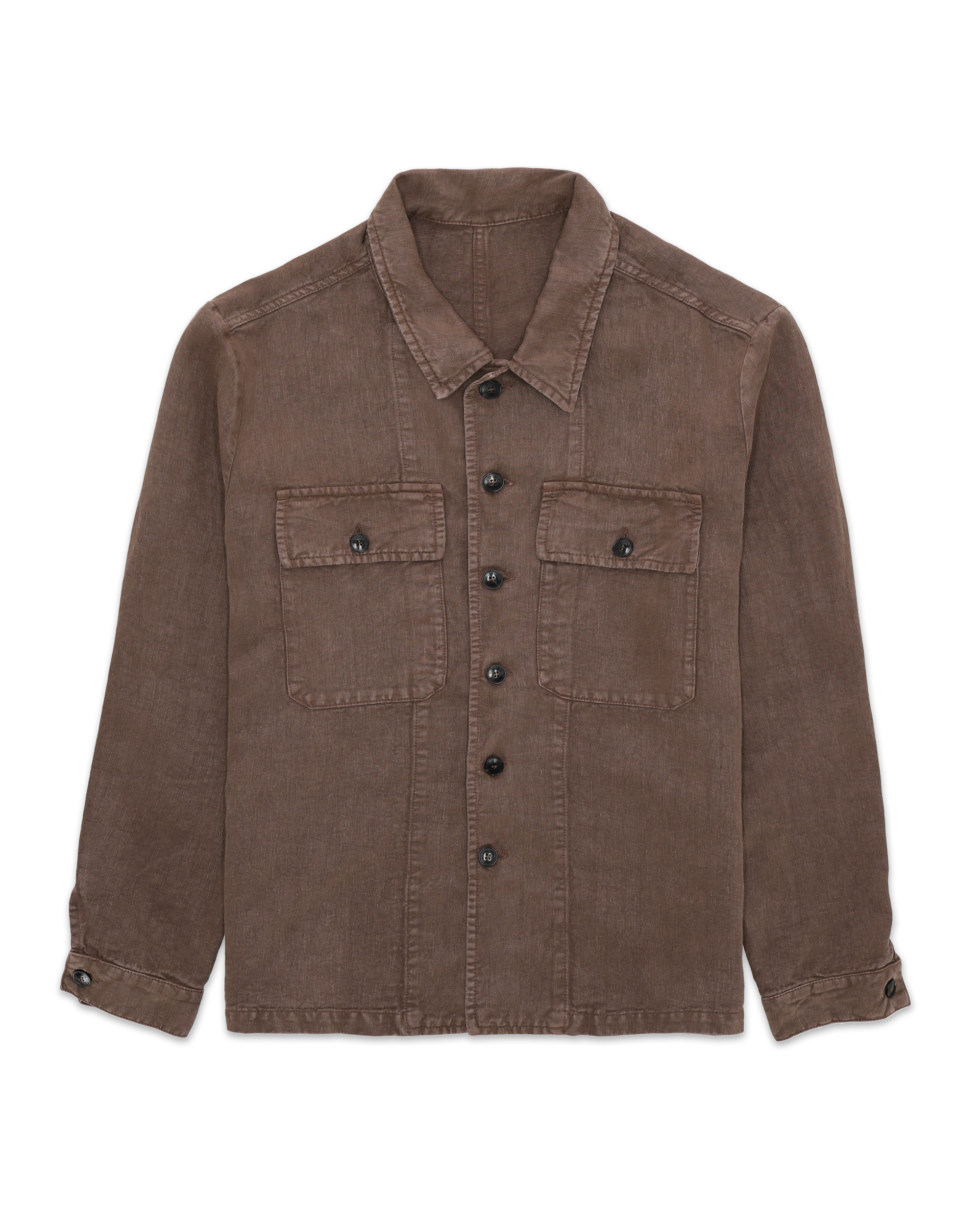 Helvetica Overshirt In Lino