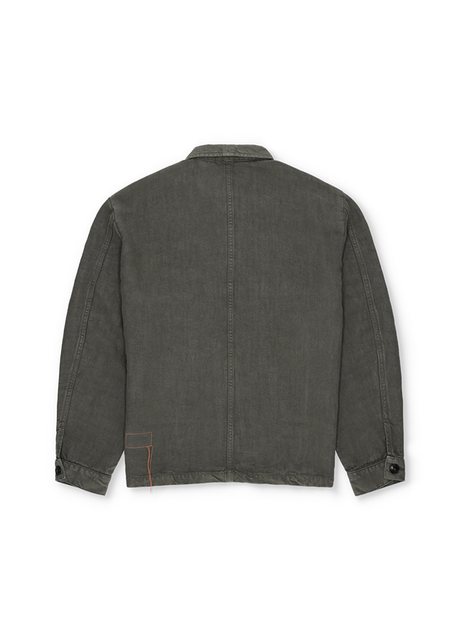 Helvetica Overshirt In Lino