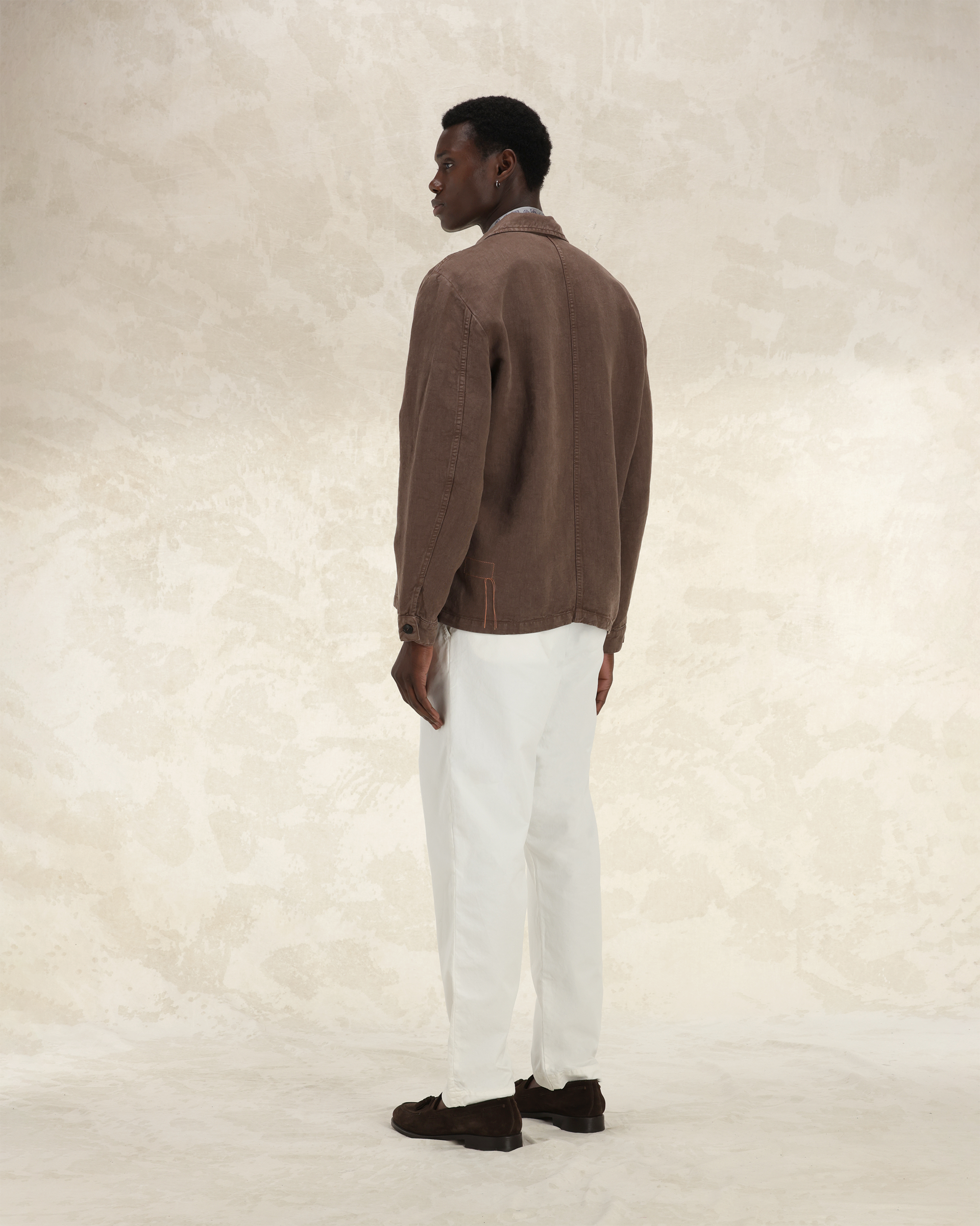 Helvetica Overshirt In Lino