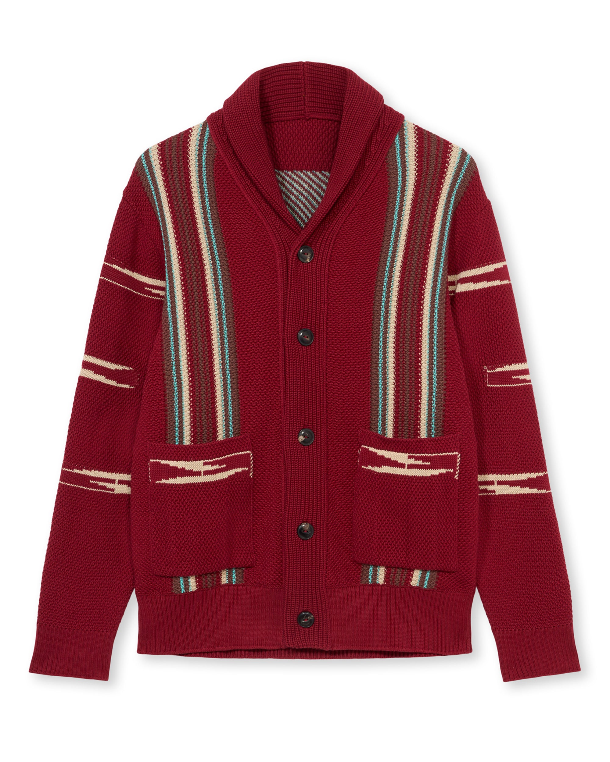 Henryc Cardigan Navajo In Cotone 