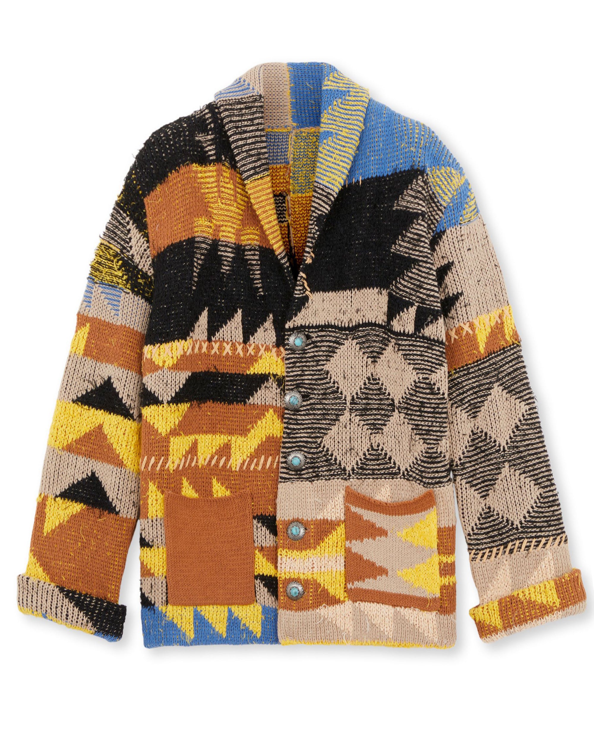 Hoppy Cardigan Navajo In Cotone 