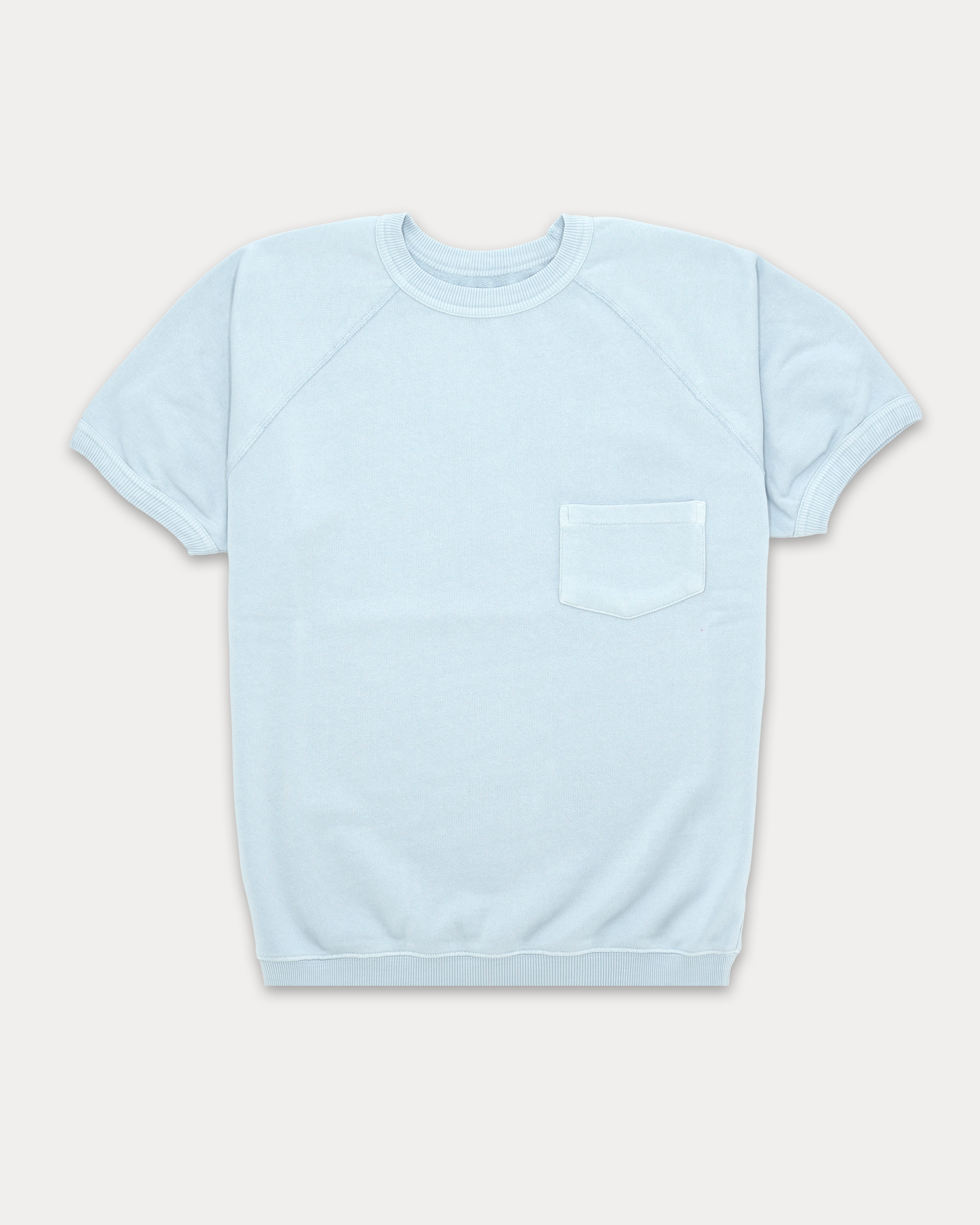 Highway Felpa in Jersey Garzato a Maniche Corte