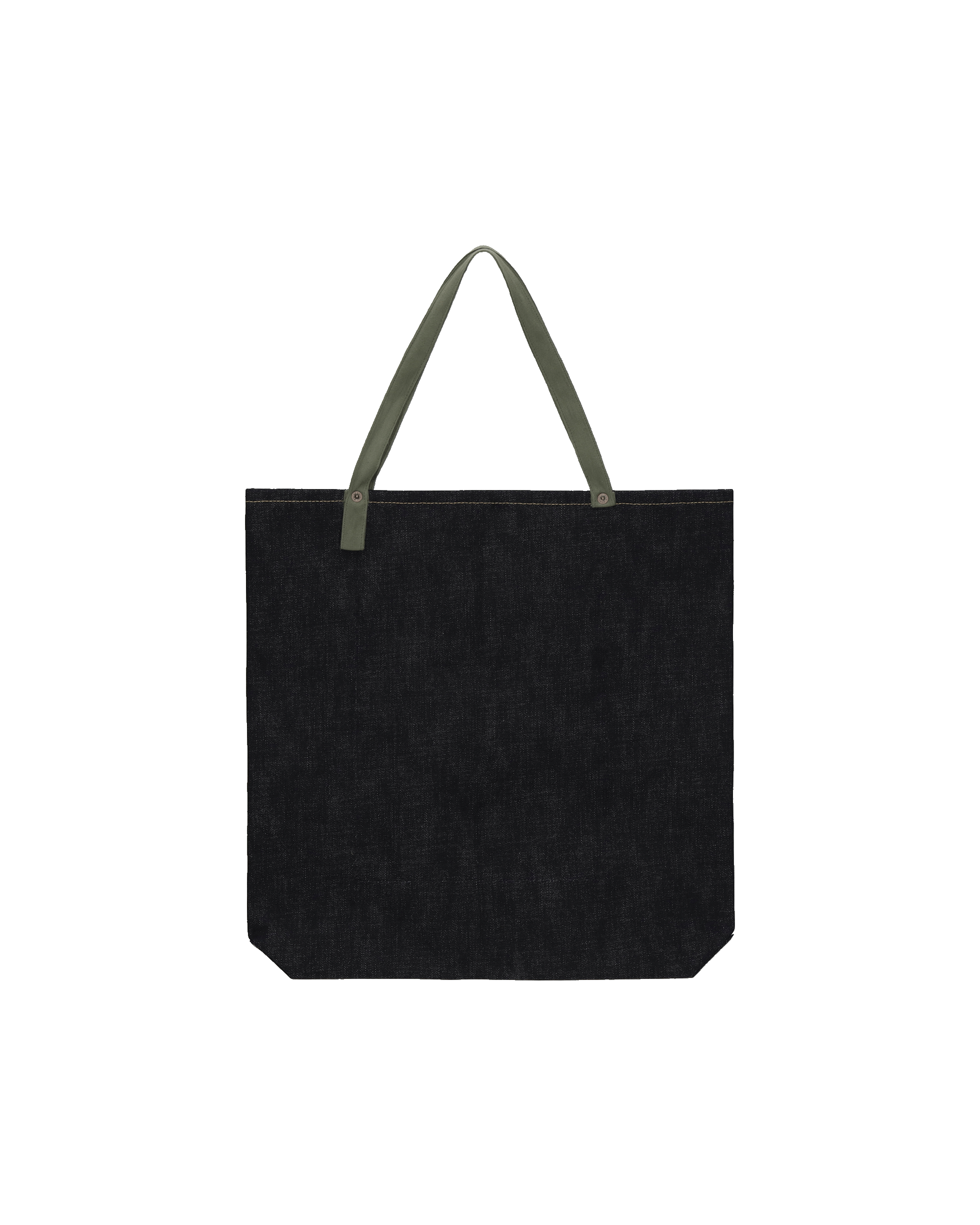 Hook Borsa In Denim Cimosato Indigo Rinse