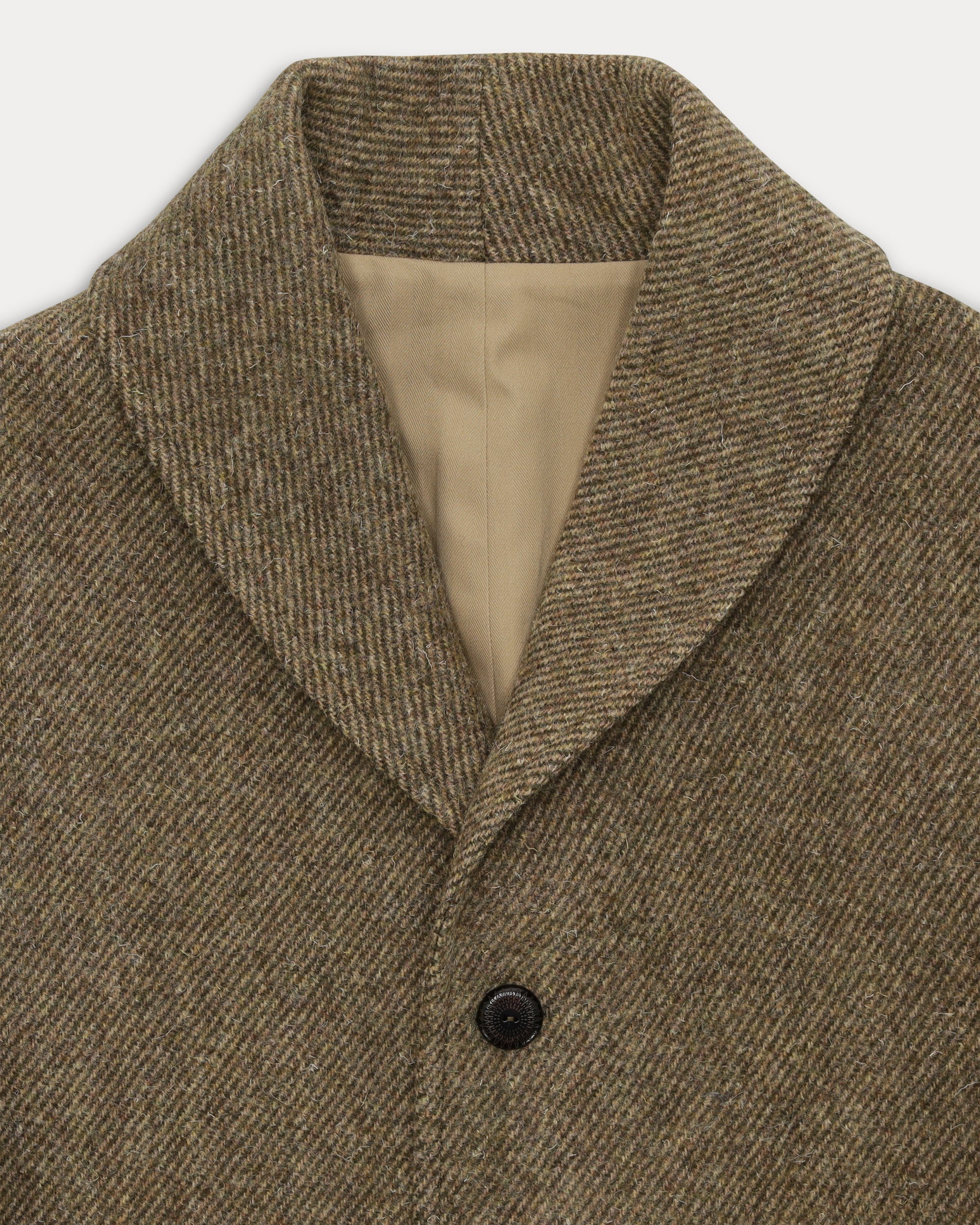 Hopkins Single-Breasted Wool Coat