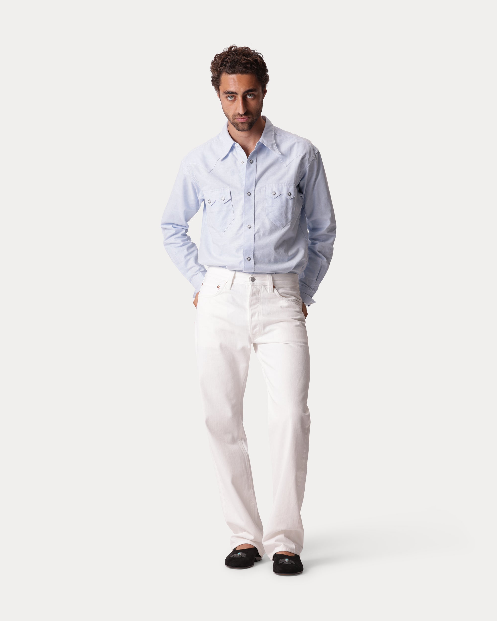 Hudson Texas Shirt in Japan Oxford