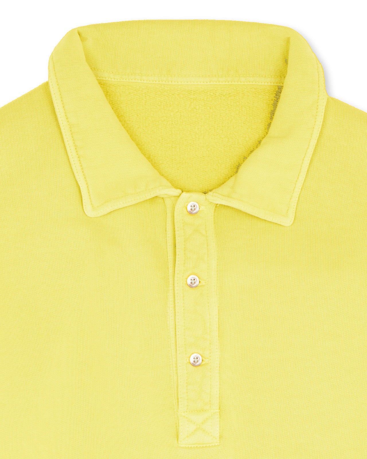 Hunting Polo In Jersey Felpato di Cotone