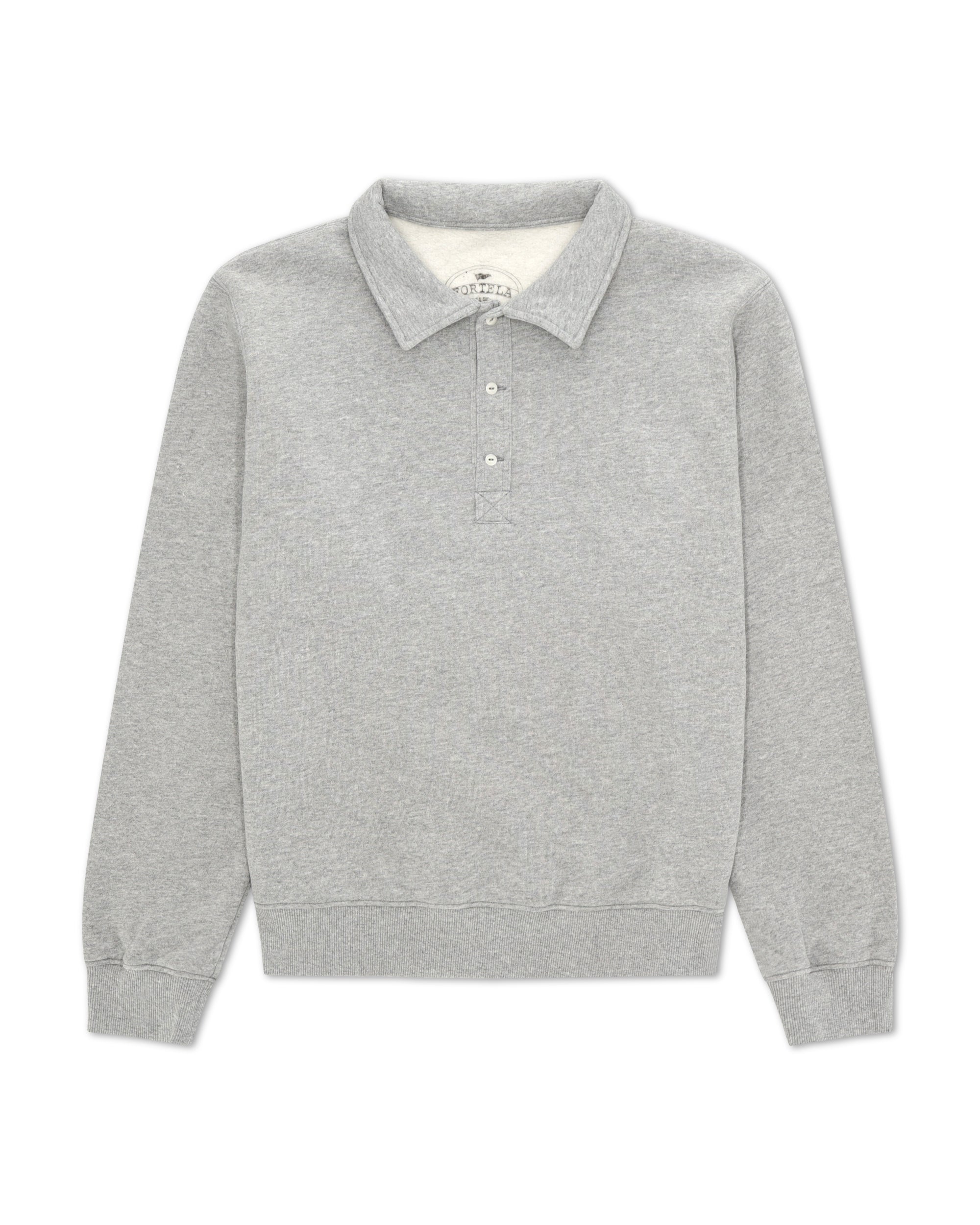 Hunting Fleece Jersey Long Sleeve Polo Shirt