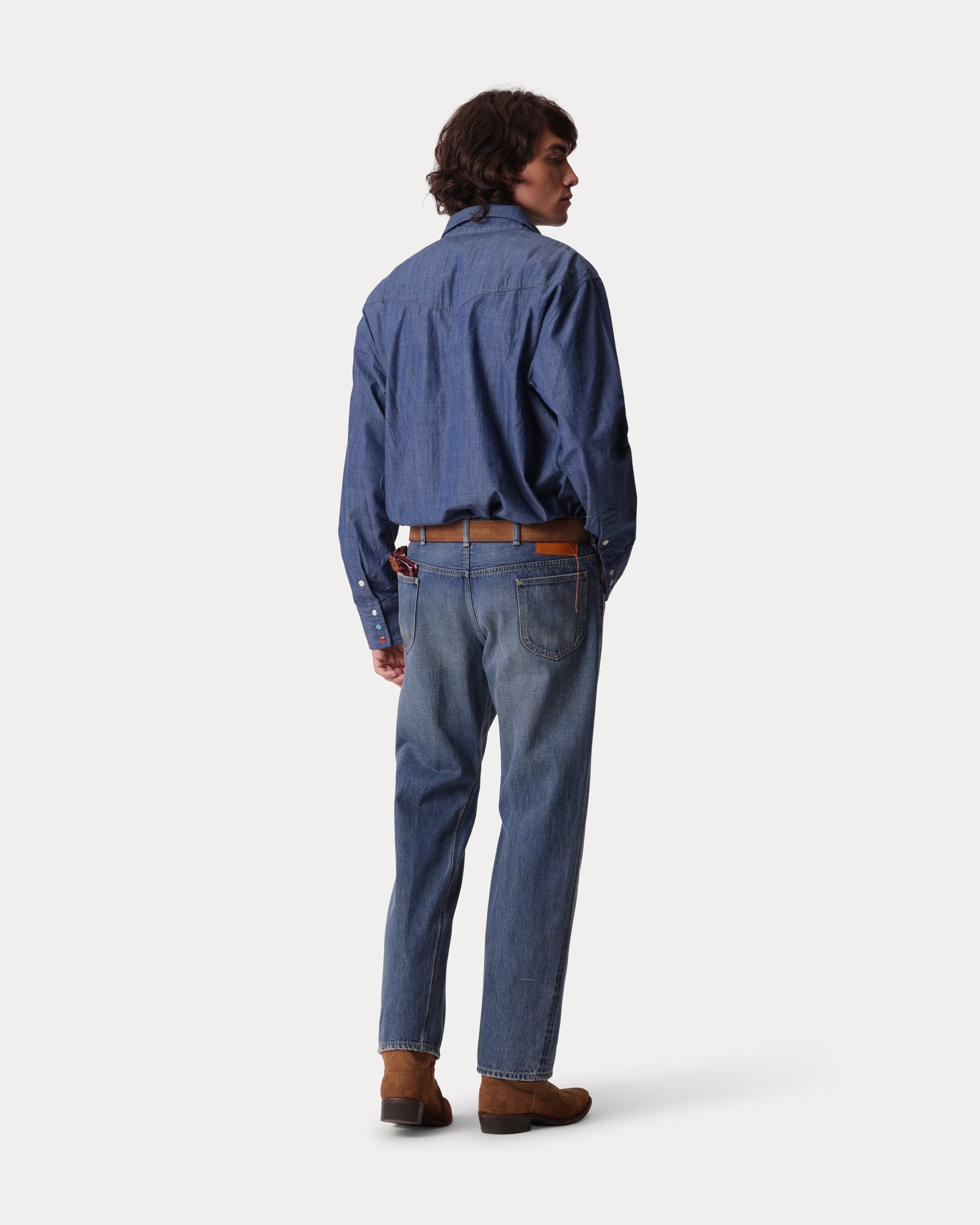 Ibara Japan Selvedge Denim 5 Pocket Regular Fit Custom Wash  - L29''