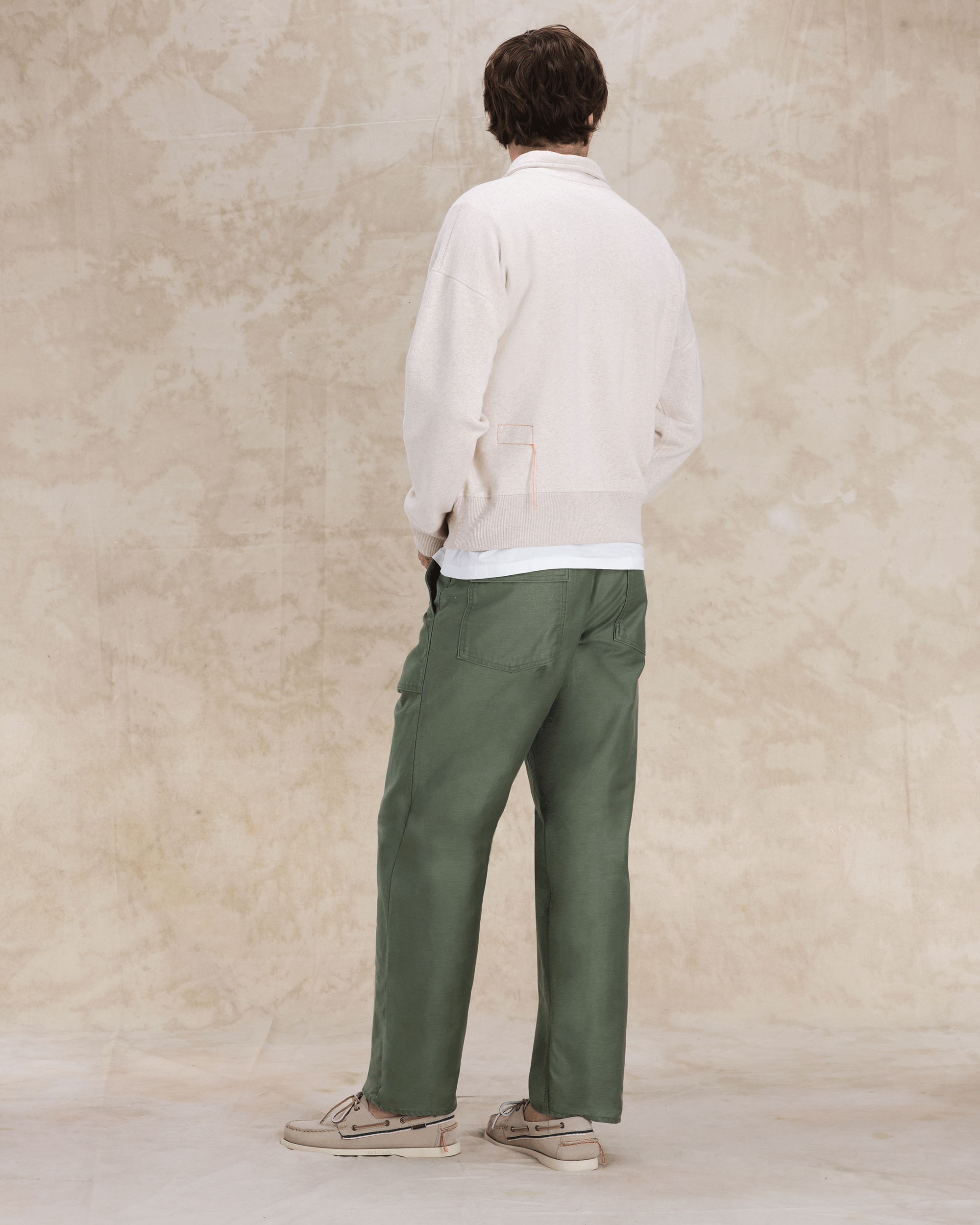 Idaho Sweatshirt Cotton Zip 3/4