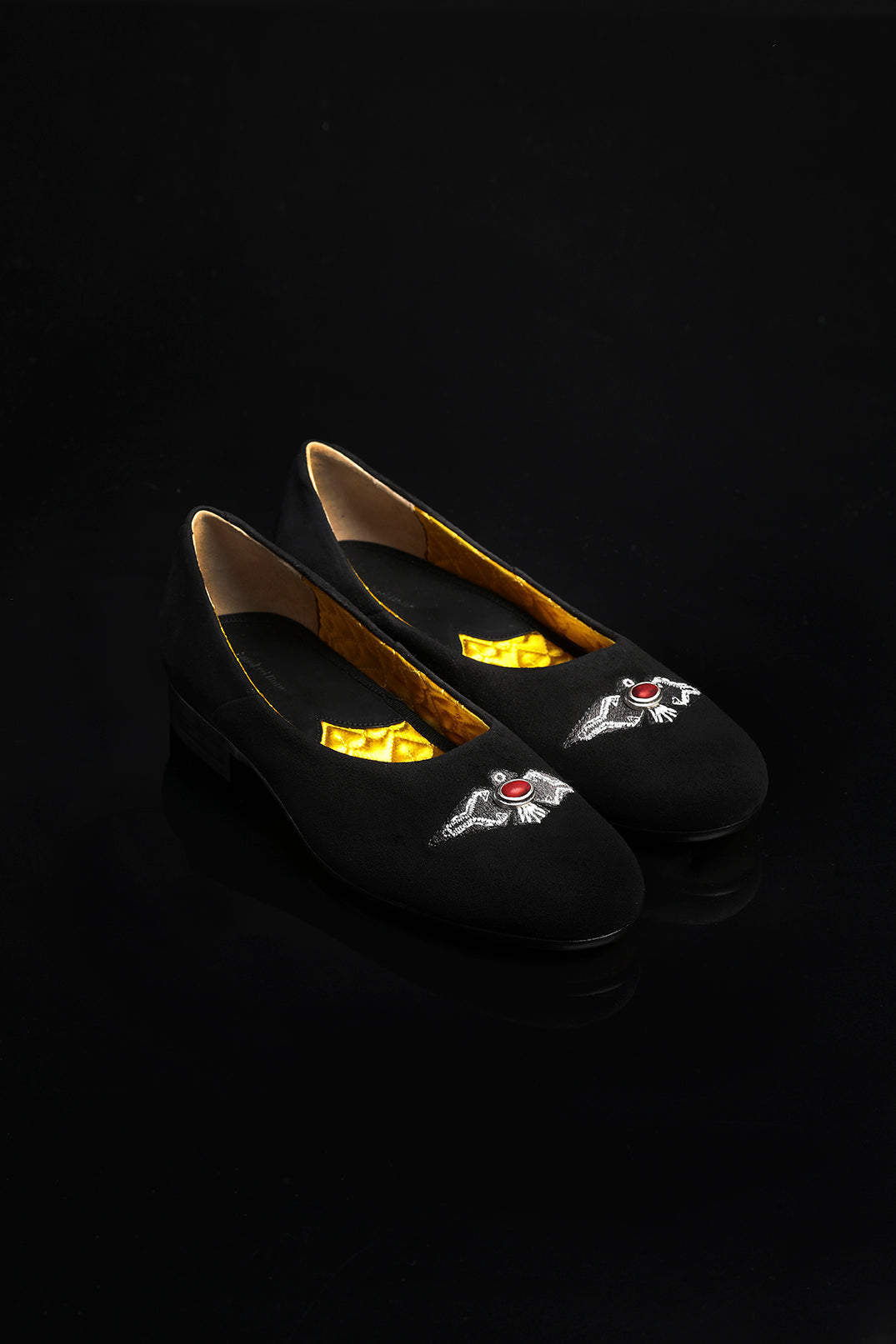 Smokedbone "Beverly Red Thunderbird" Ciabatta in Pelle Scamosciata