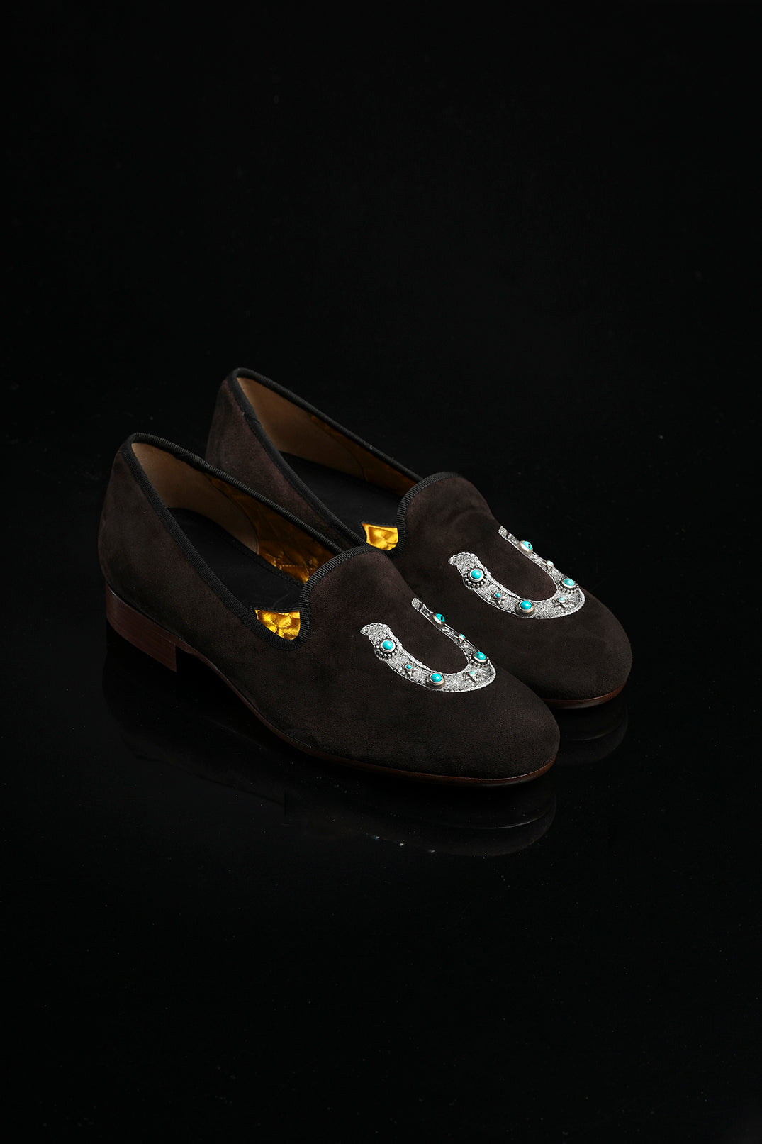 Smokedbone "Broadway Horse" Ciabatta in Pelle Scamosciata