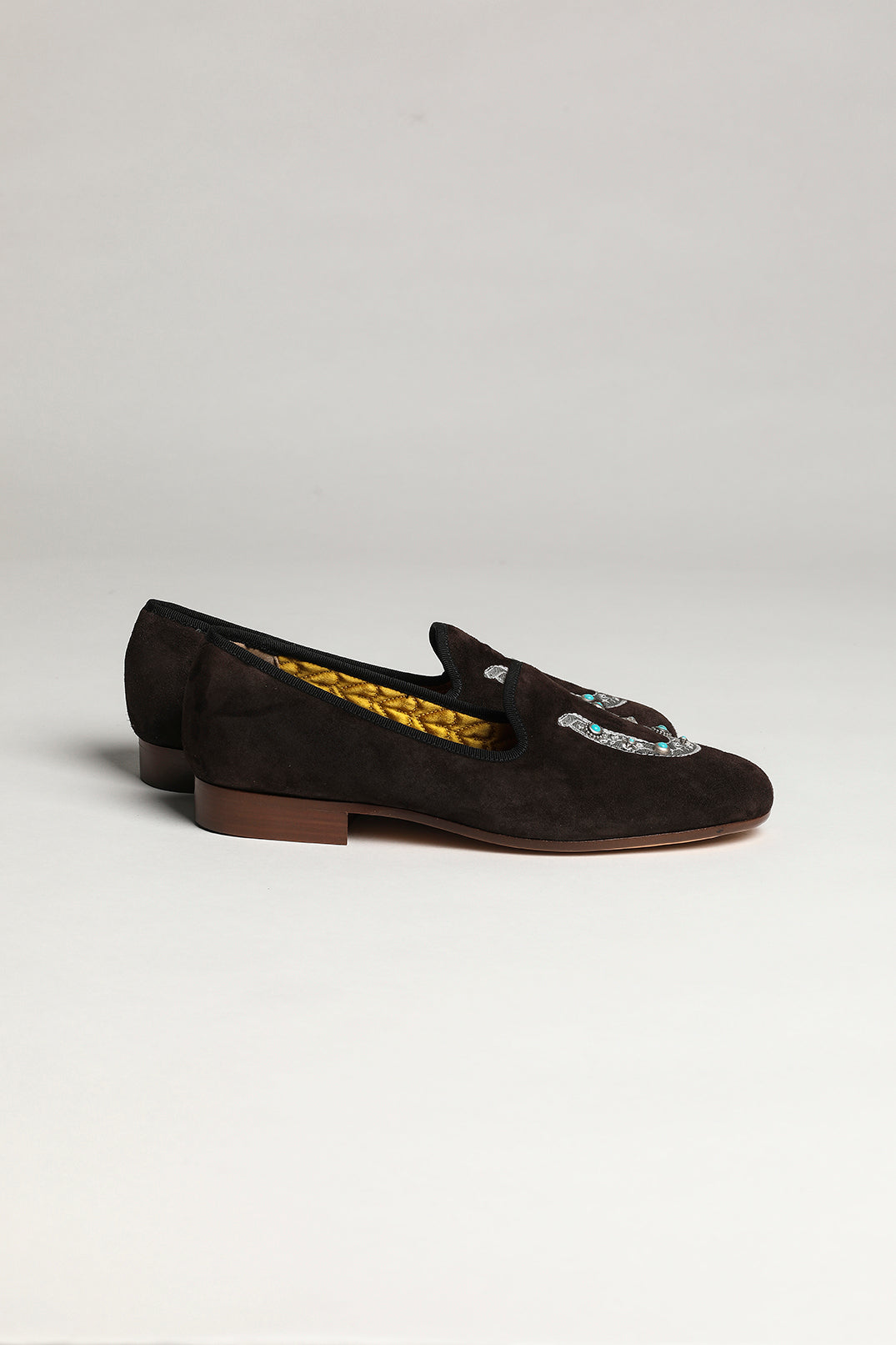 Smokedbone "Broadway Horse" Ciabatta in Pelle Scamosciata