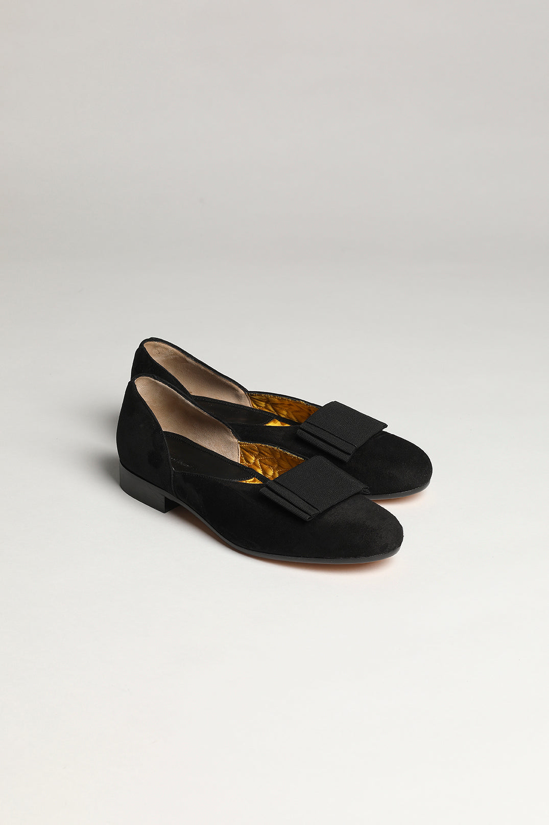 Smokedbone "Pope Bow" Ciabatta in Pelle Scamosciata