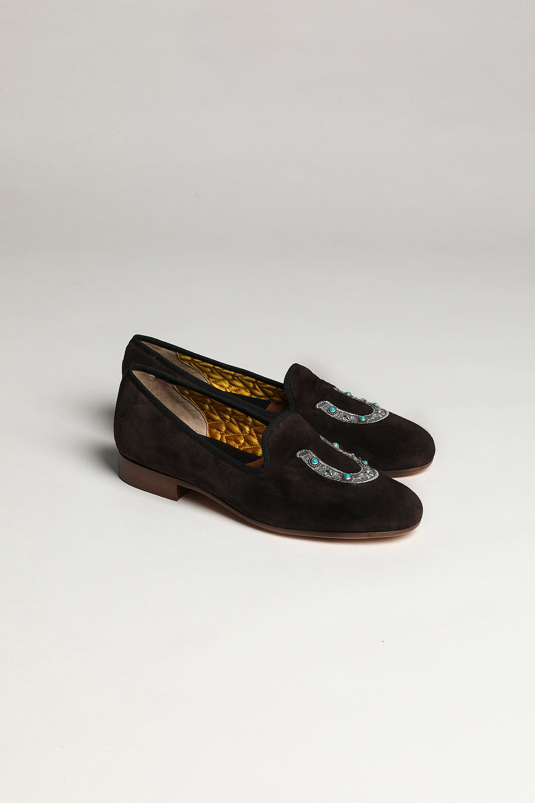 Smokedbone "Broadway Horse" Ciabatta in Pelle Scamosciata