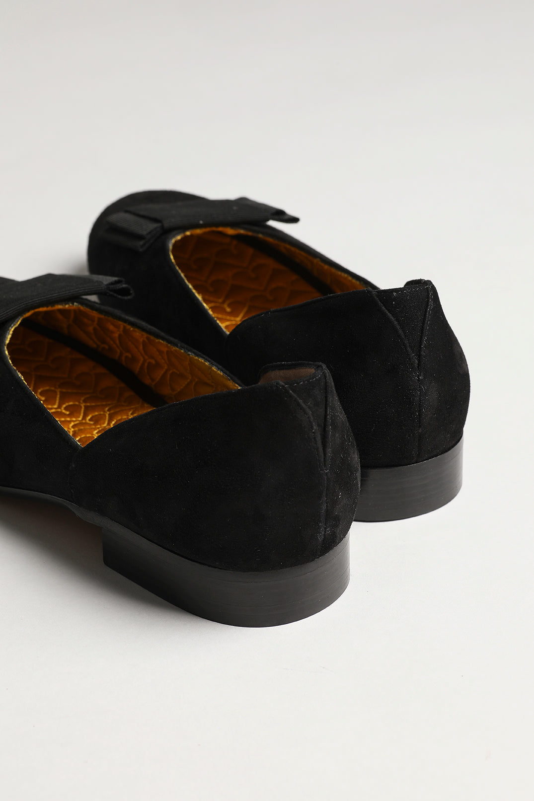 Smokedbone "Pope Bow" Ciabatta in Pelle Scamosciata