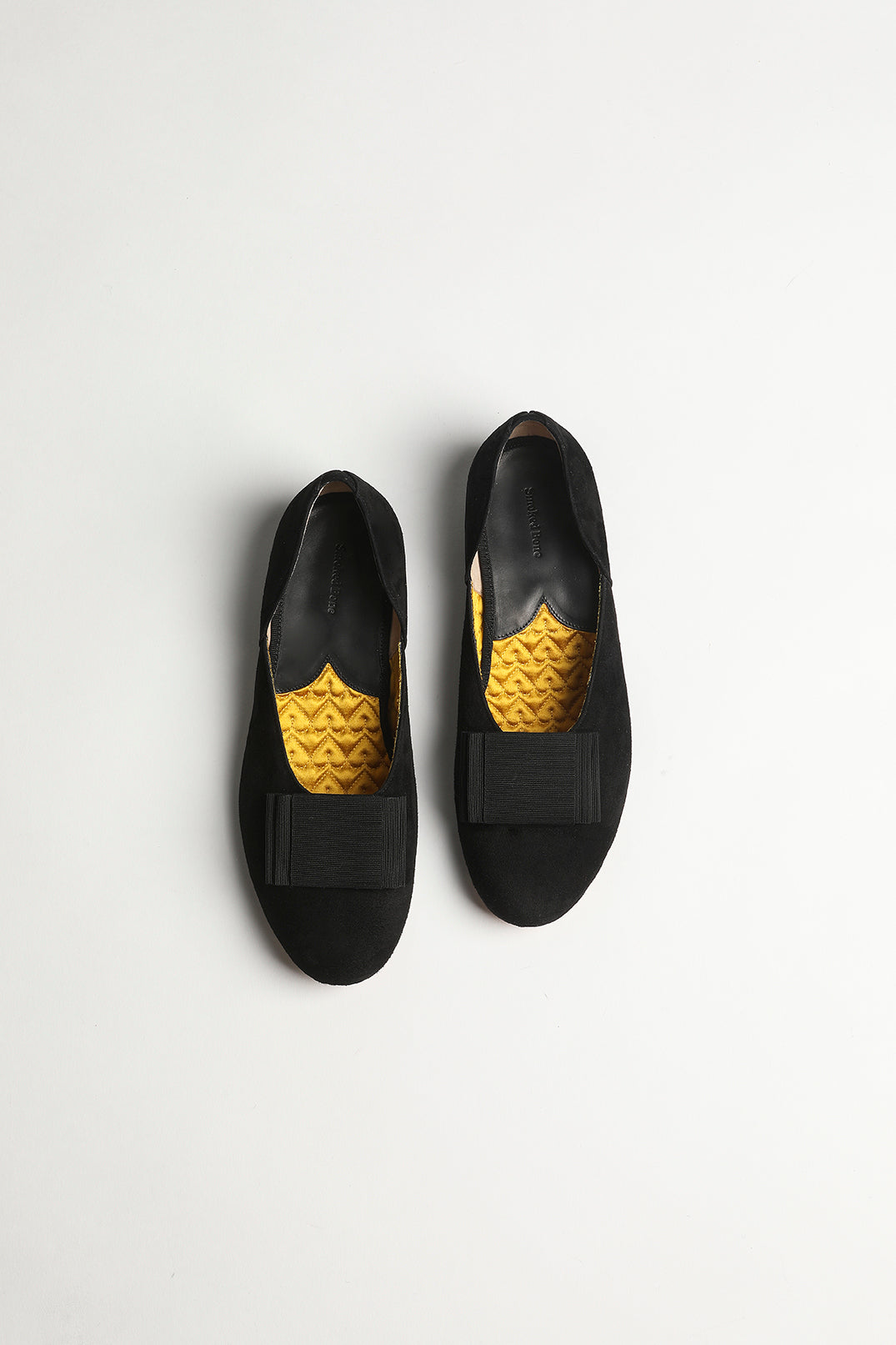 Smokedbone "Pope Bow" Ciabatta in Pelle Scamosciata