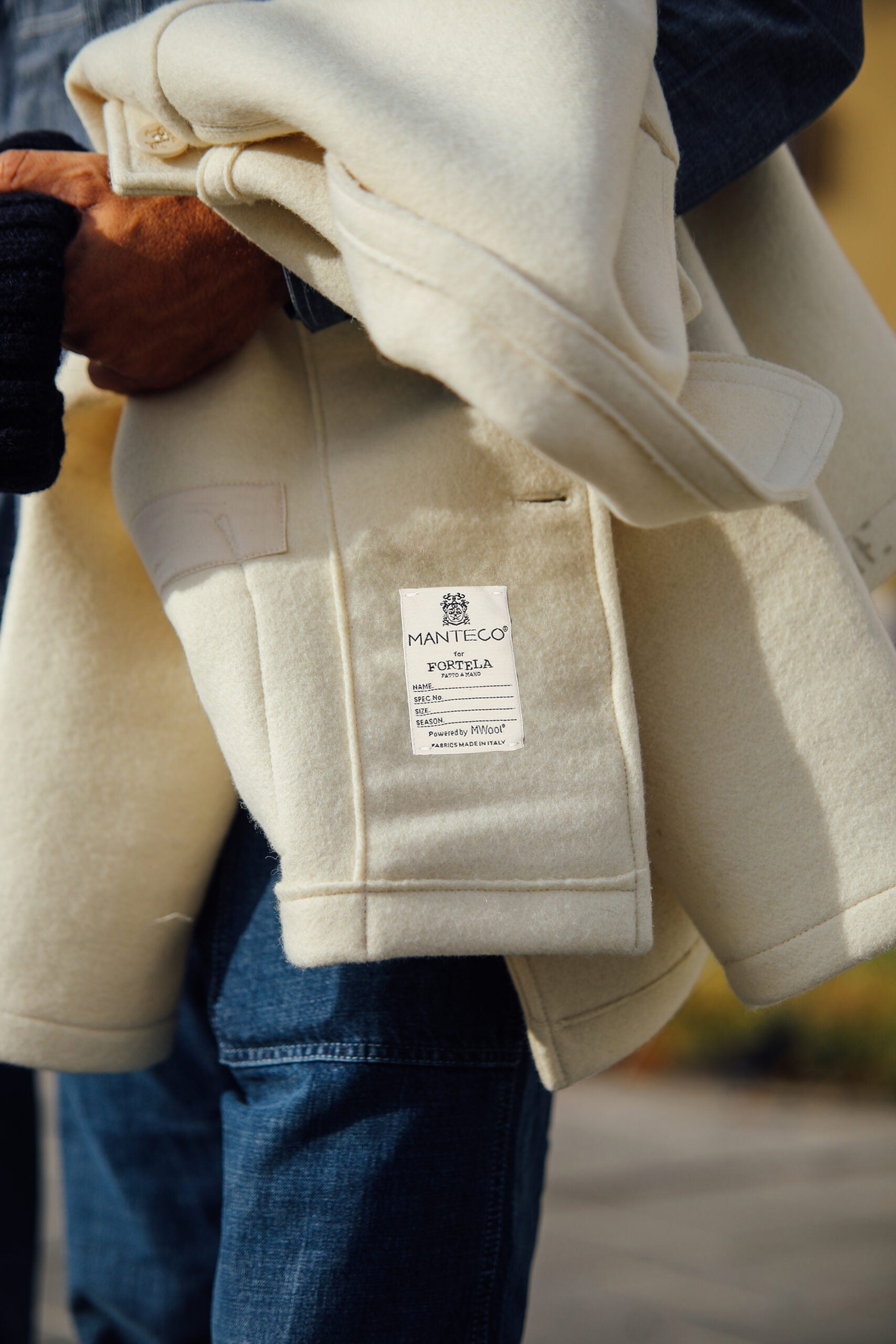 Donkeyjacket Giacca Donkey in Lana Vergine