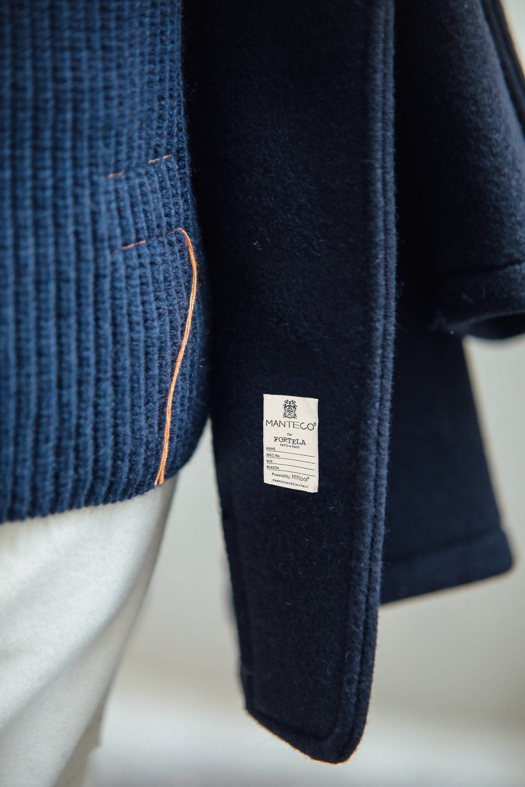 Duffle Giacca In Lana Vergine