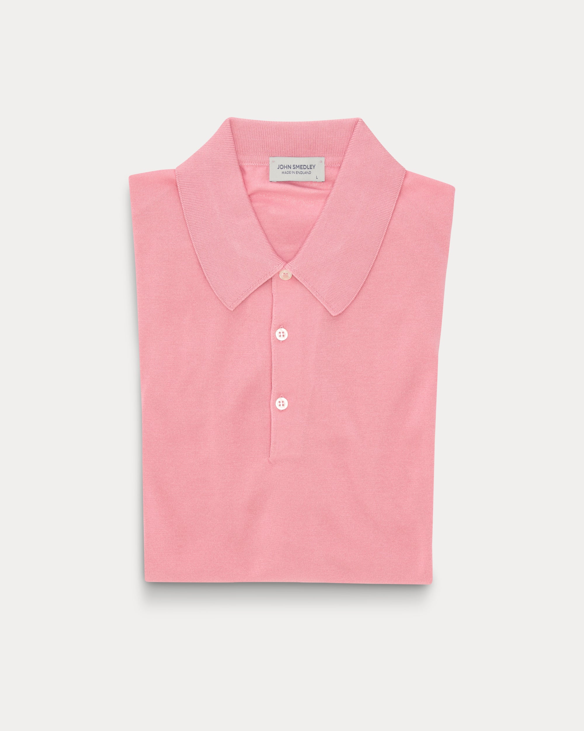 Isis Short-Sleeved Knitted Polo Shirt