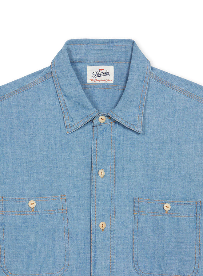 Workj Camicia In Chambray