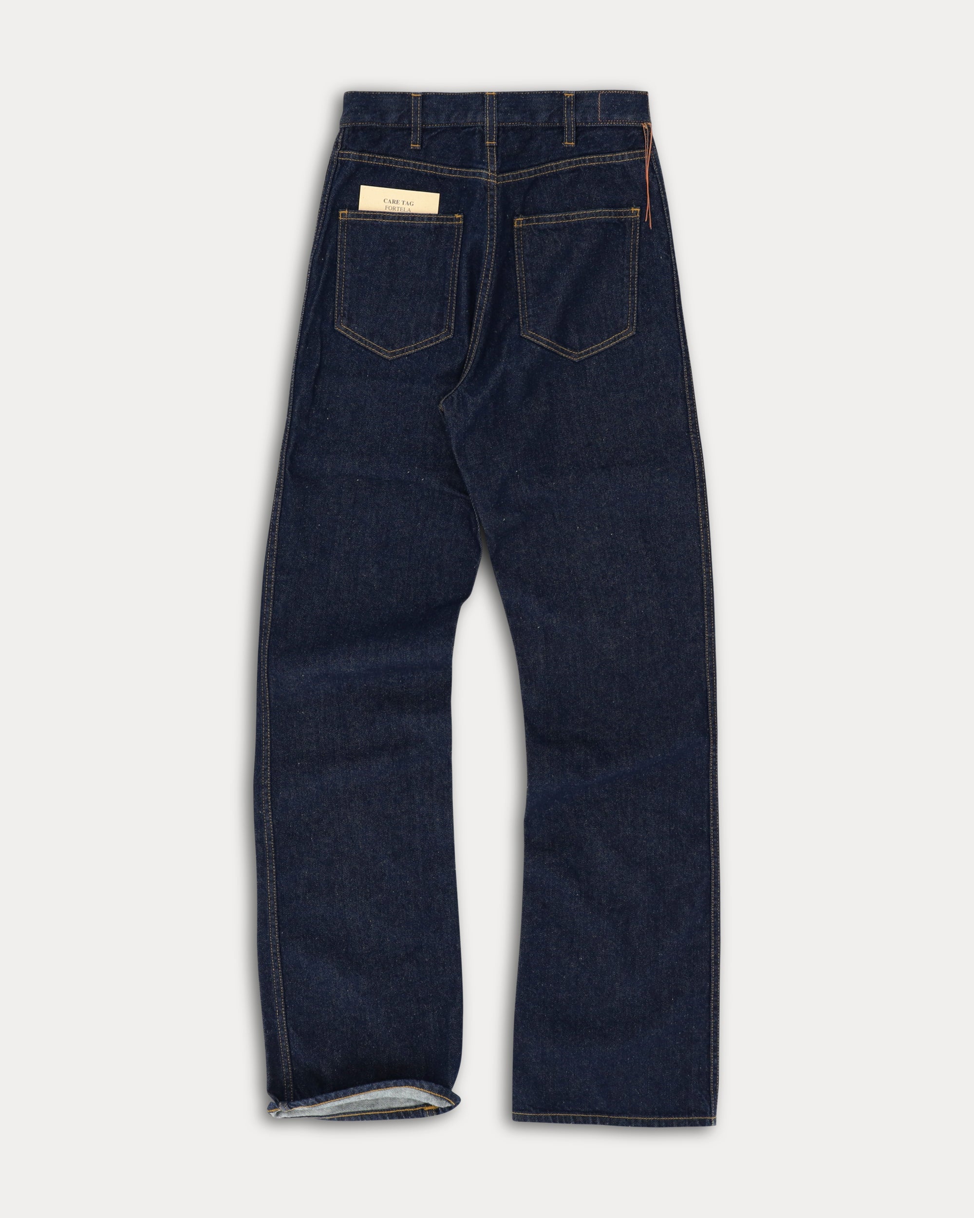 Jane Trousers Bootcut Denim Indigo Rinse