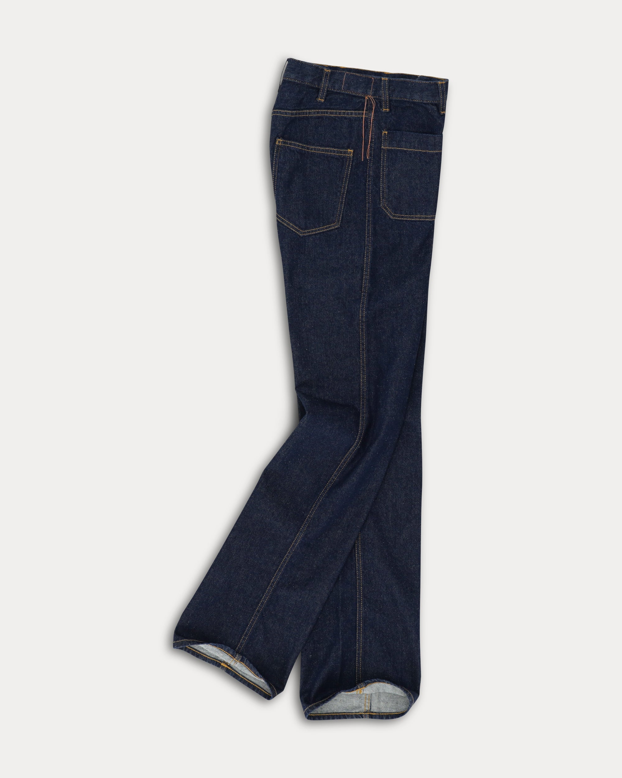 Jane Trousers Bootcut Denim Indigo Rinse
