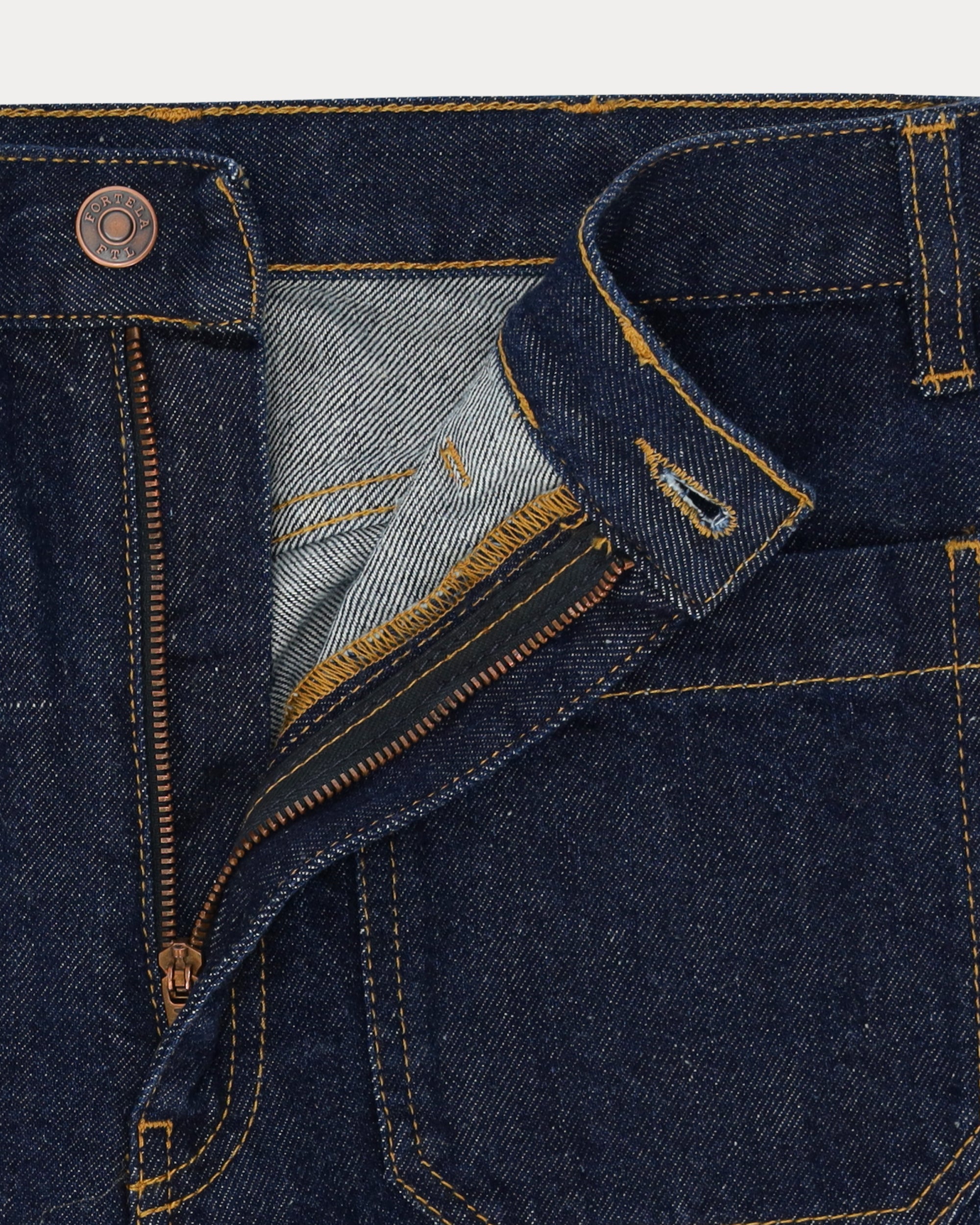 Jane Trousers Bootcut Denim Indigo Rinse