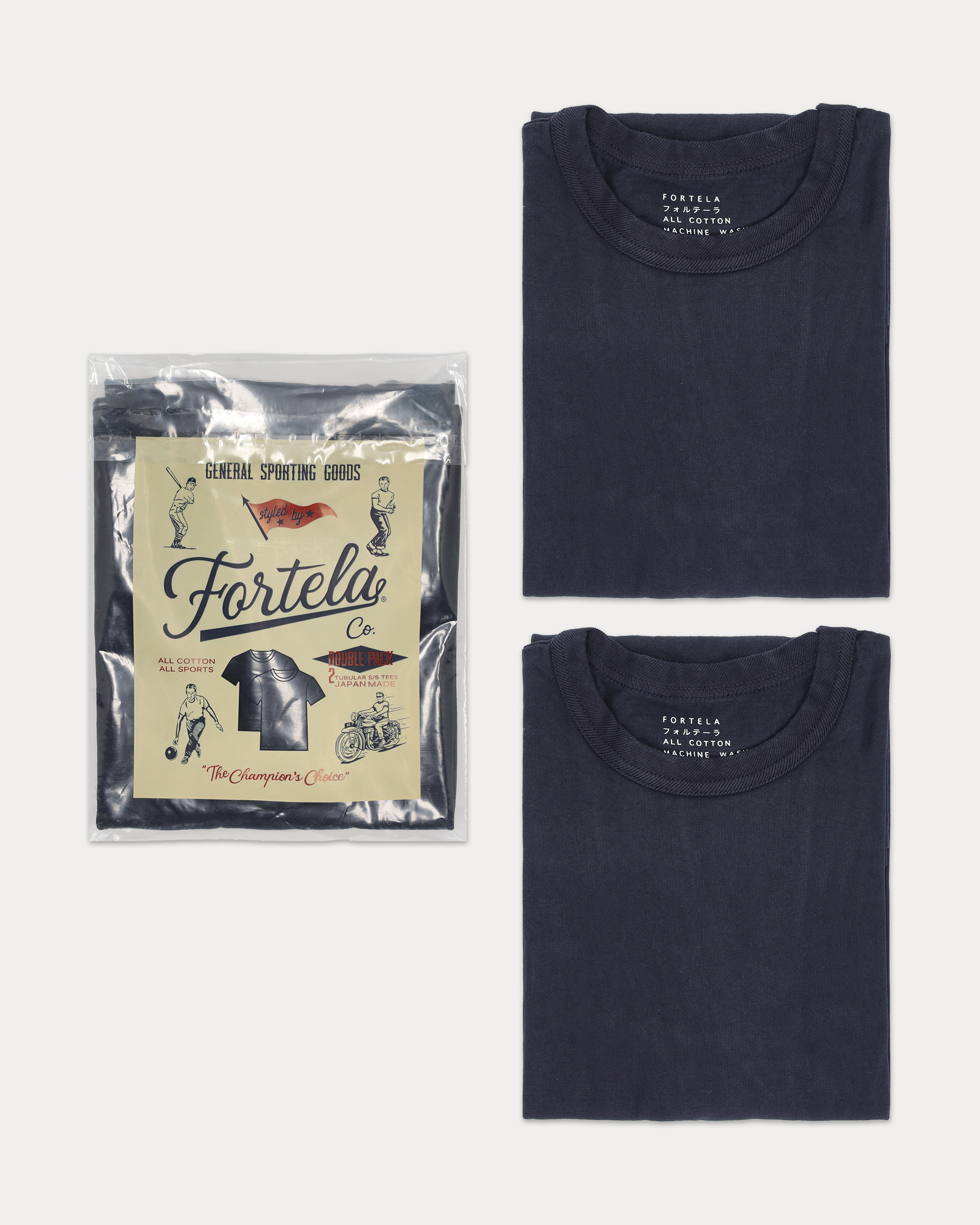 Japt T-Shirt Tubolare Double-Pack