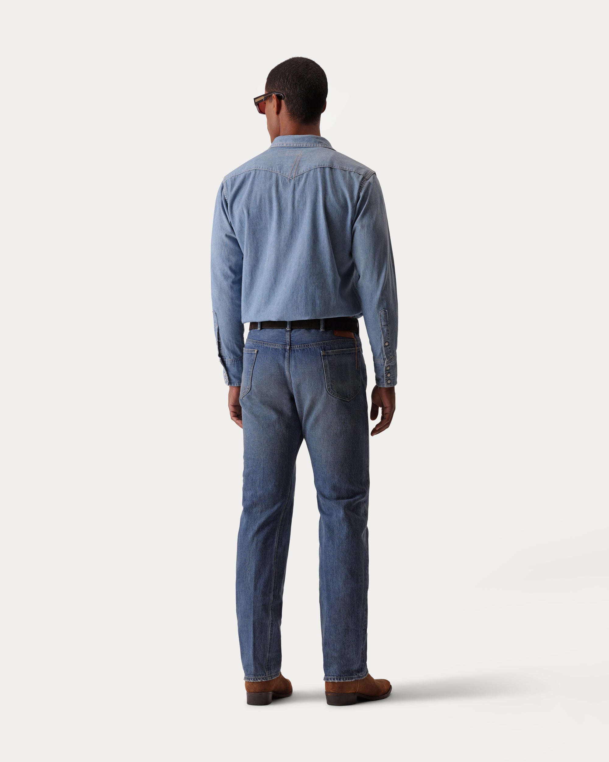 Jenny Camicia In Denim Stone Wash