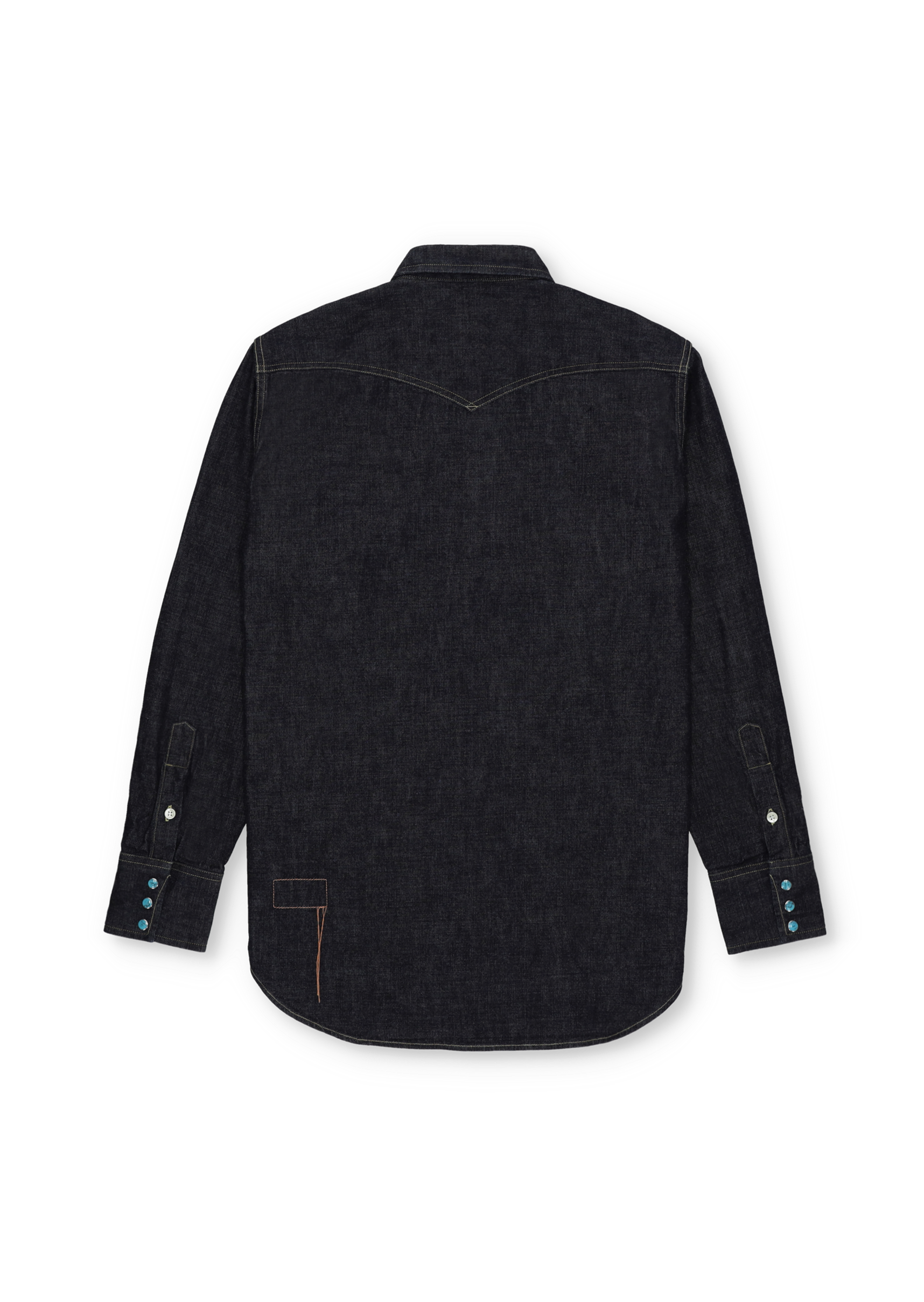 Jennyblu Camicia In Denim Indigo Rinse