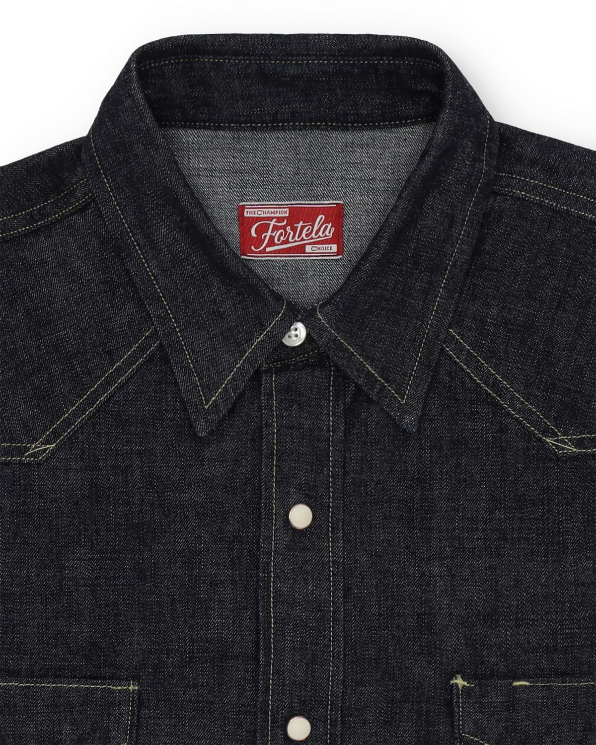 Jennyblu Camicia In Denim Indigo Rinse