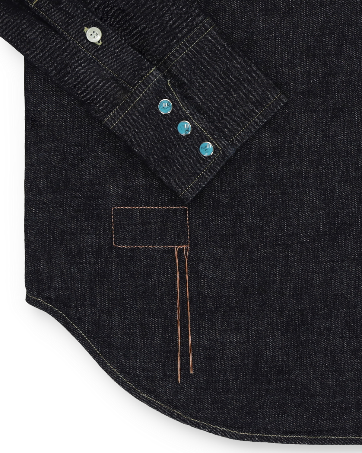 Jennyblu Camicia In Denim Indigo Rinse