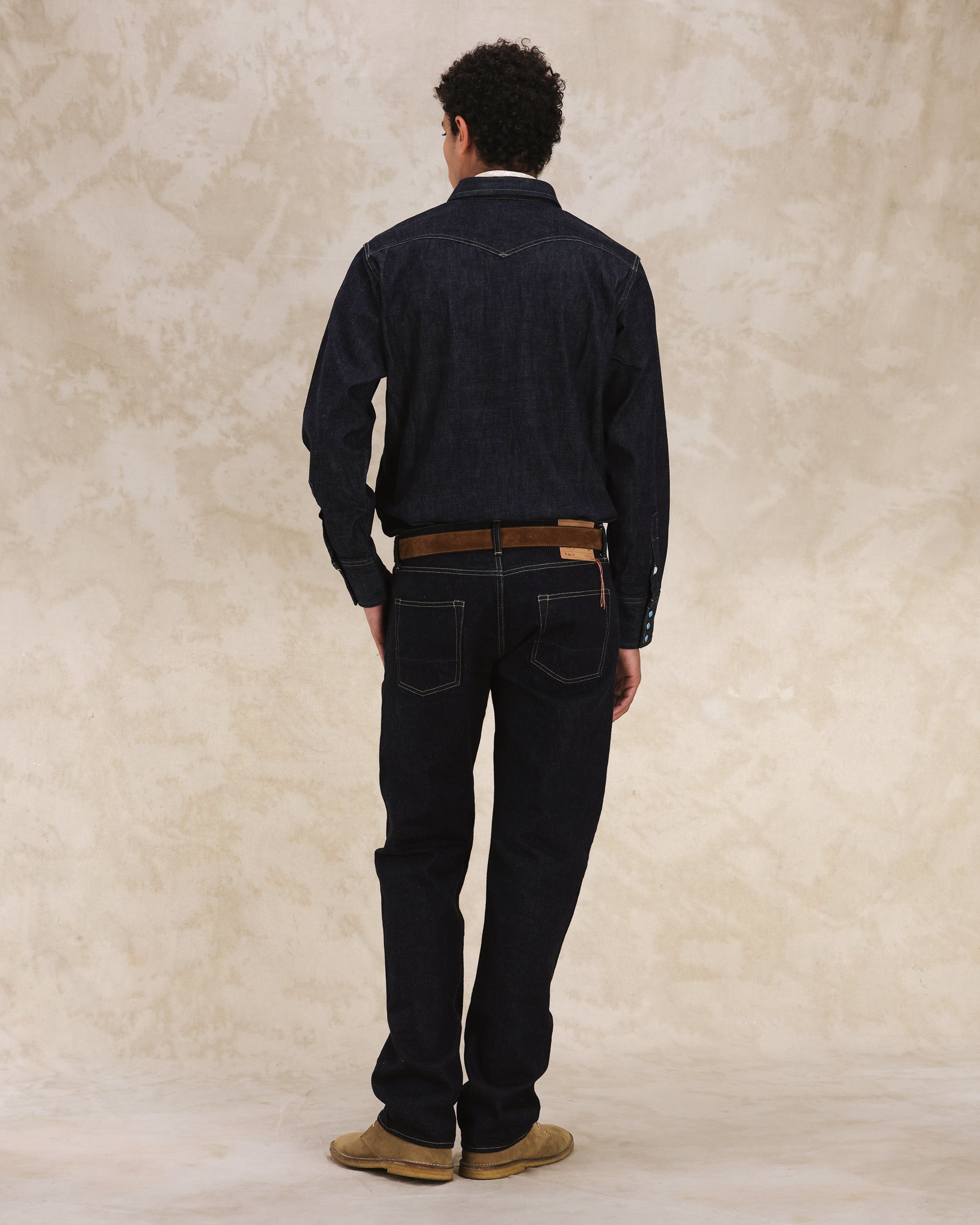 Jennyblu Camicia In Denim Indigo Rinse