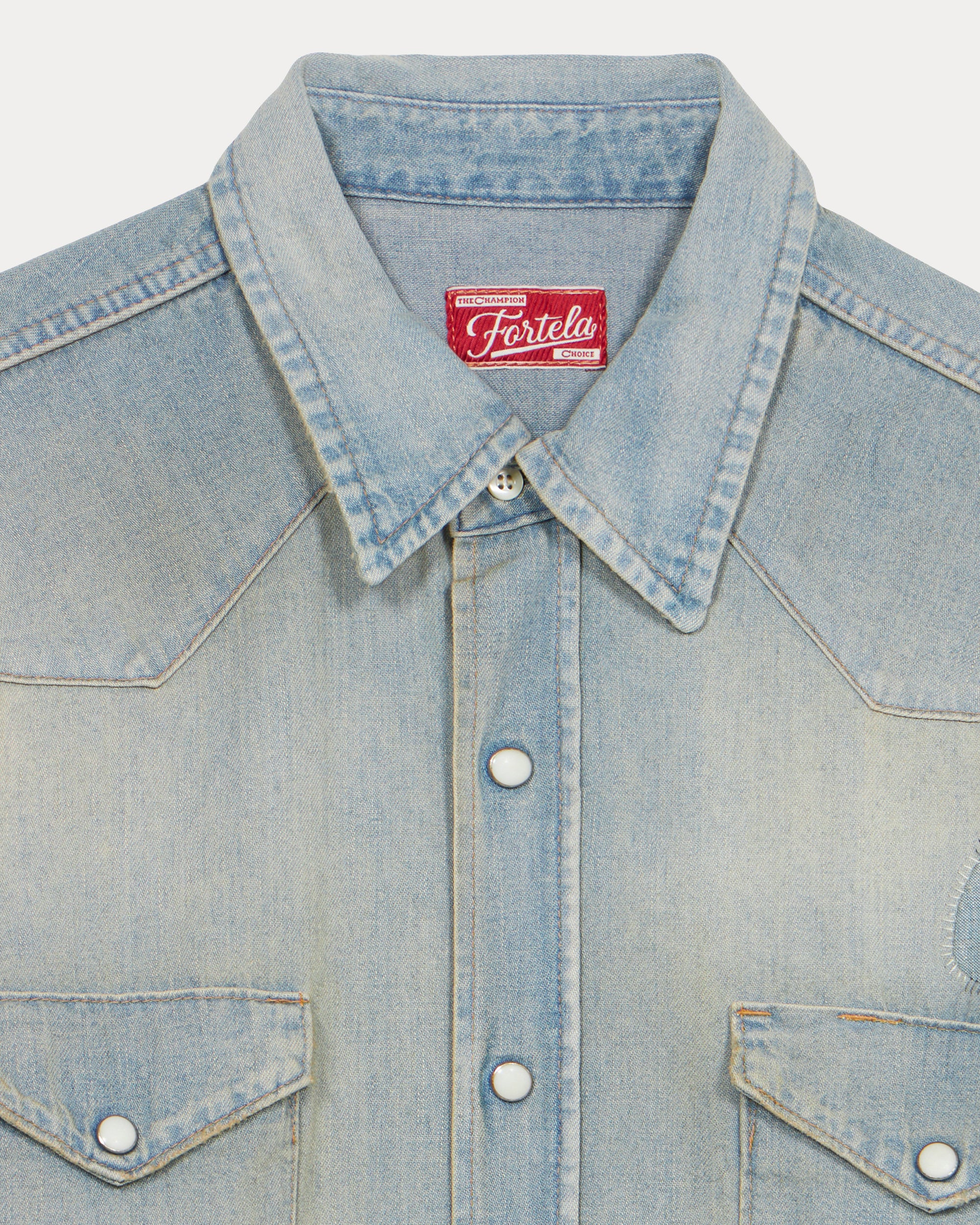 Jennyvint Denim Shirt Custom Wash