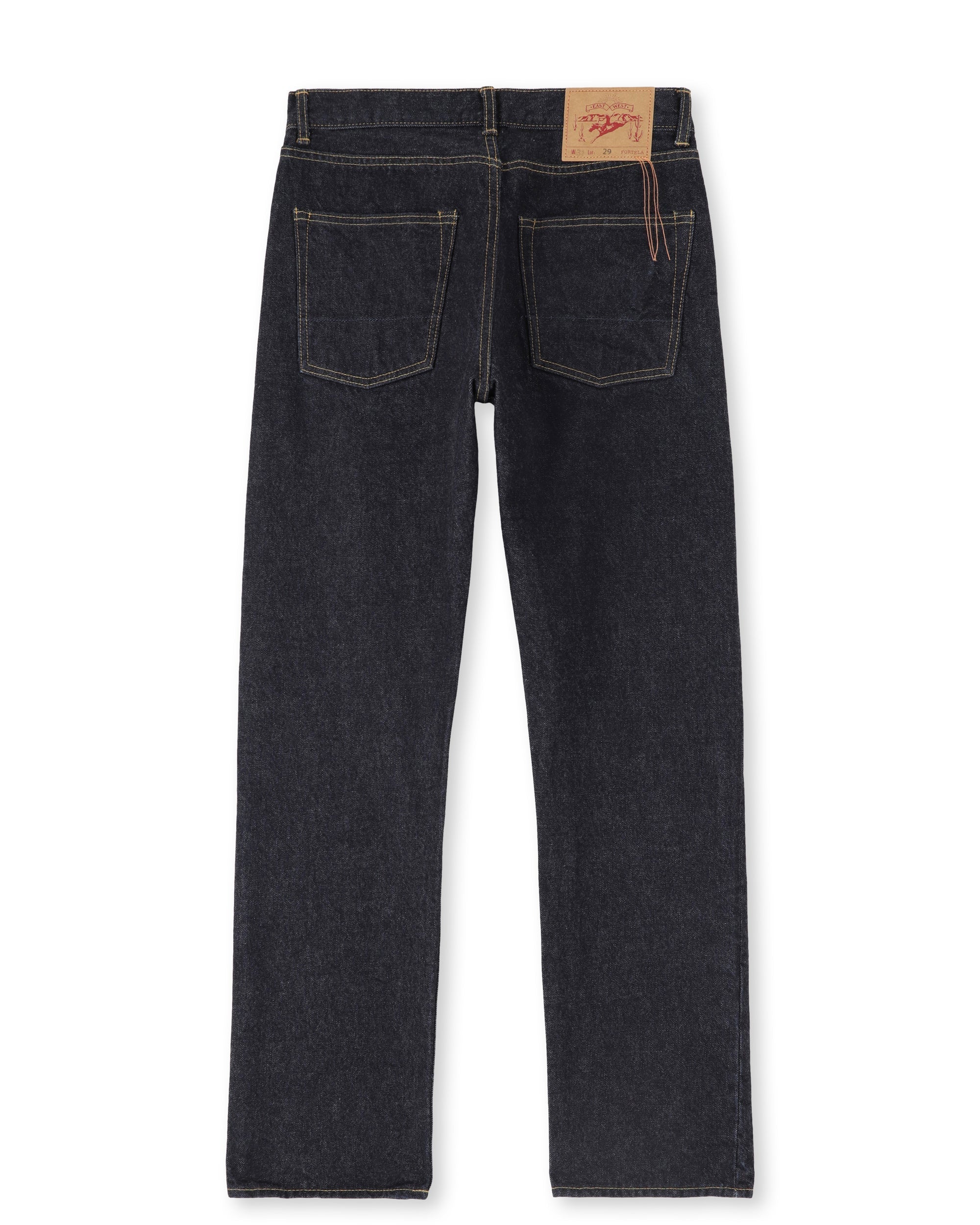 JohnJap Japan Denim Cimosato 5 Tasche Regular Fit Indigo Rinse - L33''