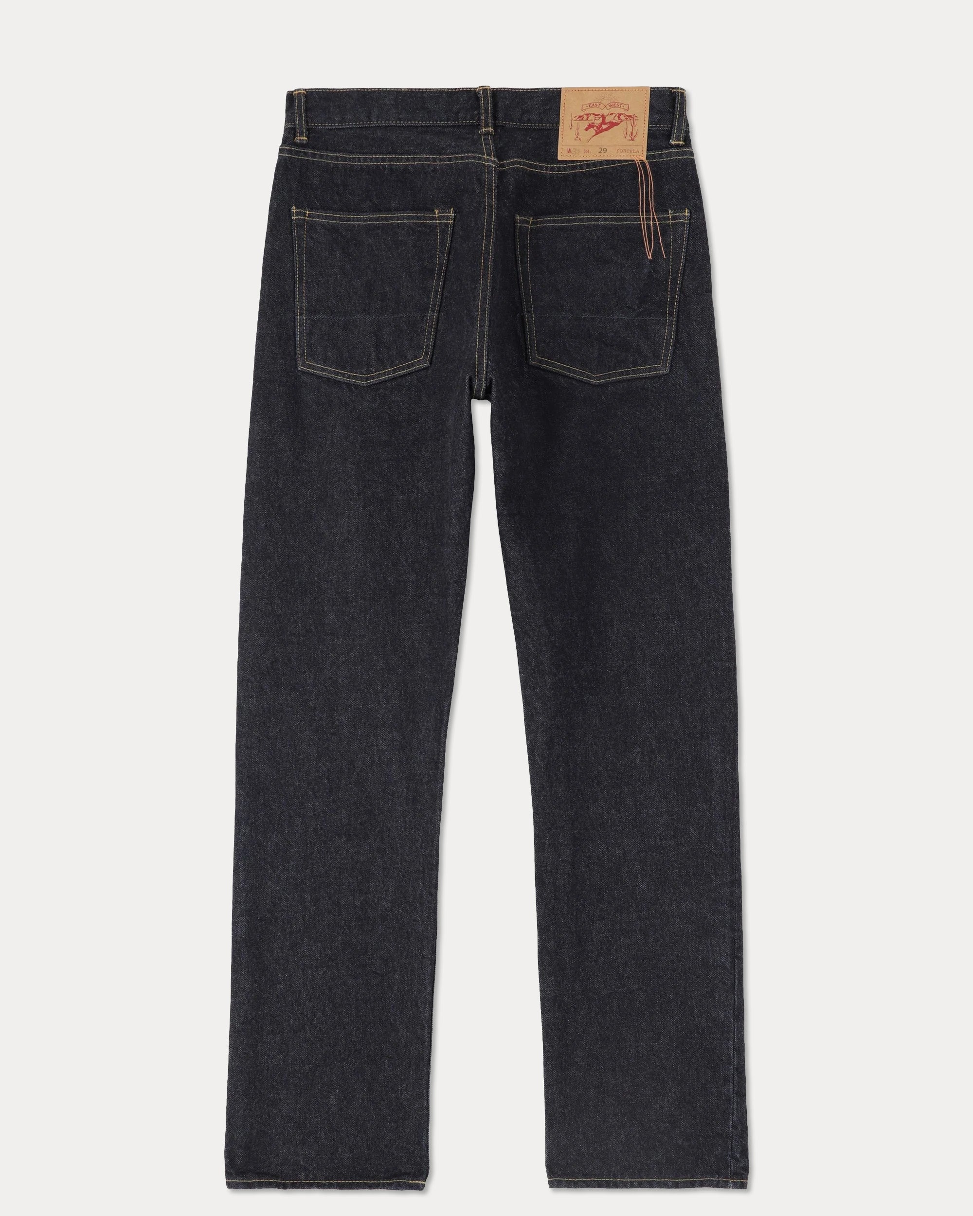 JohnJap Japan Denim Cimosato 5 Tasche Regular Fit Indigo Rinse - L33''