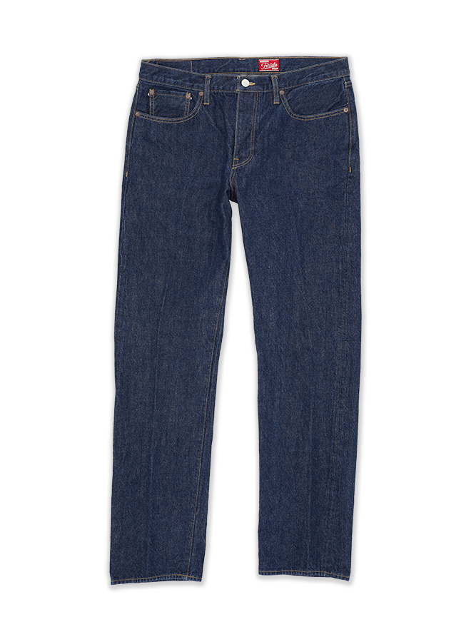 JohnJap Japan Denim Cimosato 5 Tasche Regular Fit Indigo Rinse